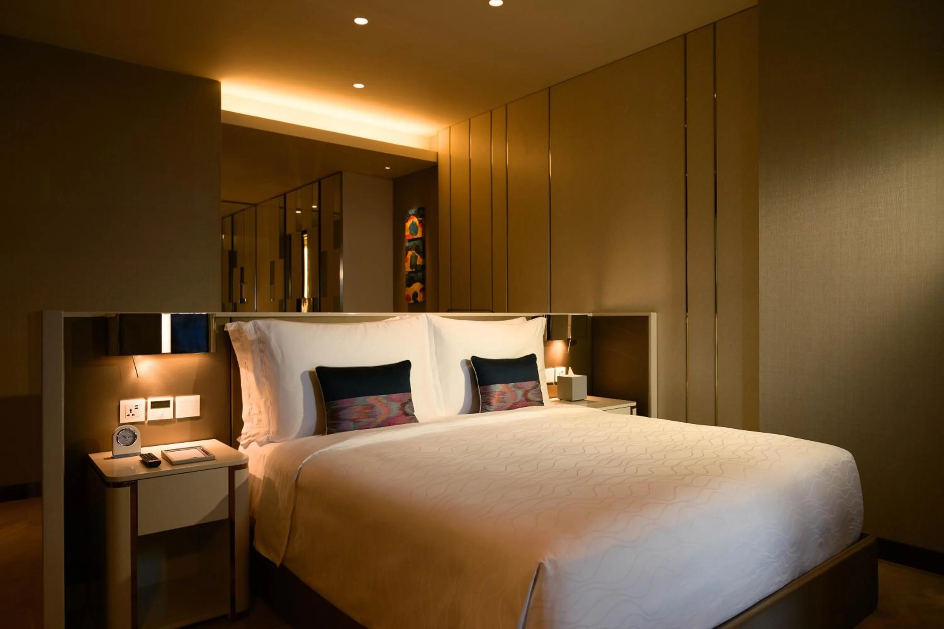 Bedroom, Bed in Cinnamon Life at City of Dreams