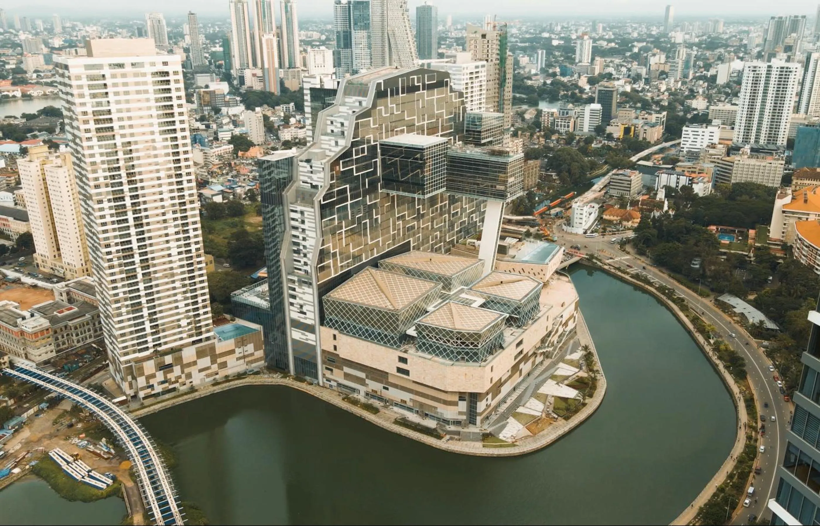 Property building in Cinnamon Life at City of Dreams