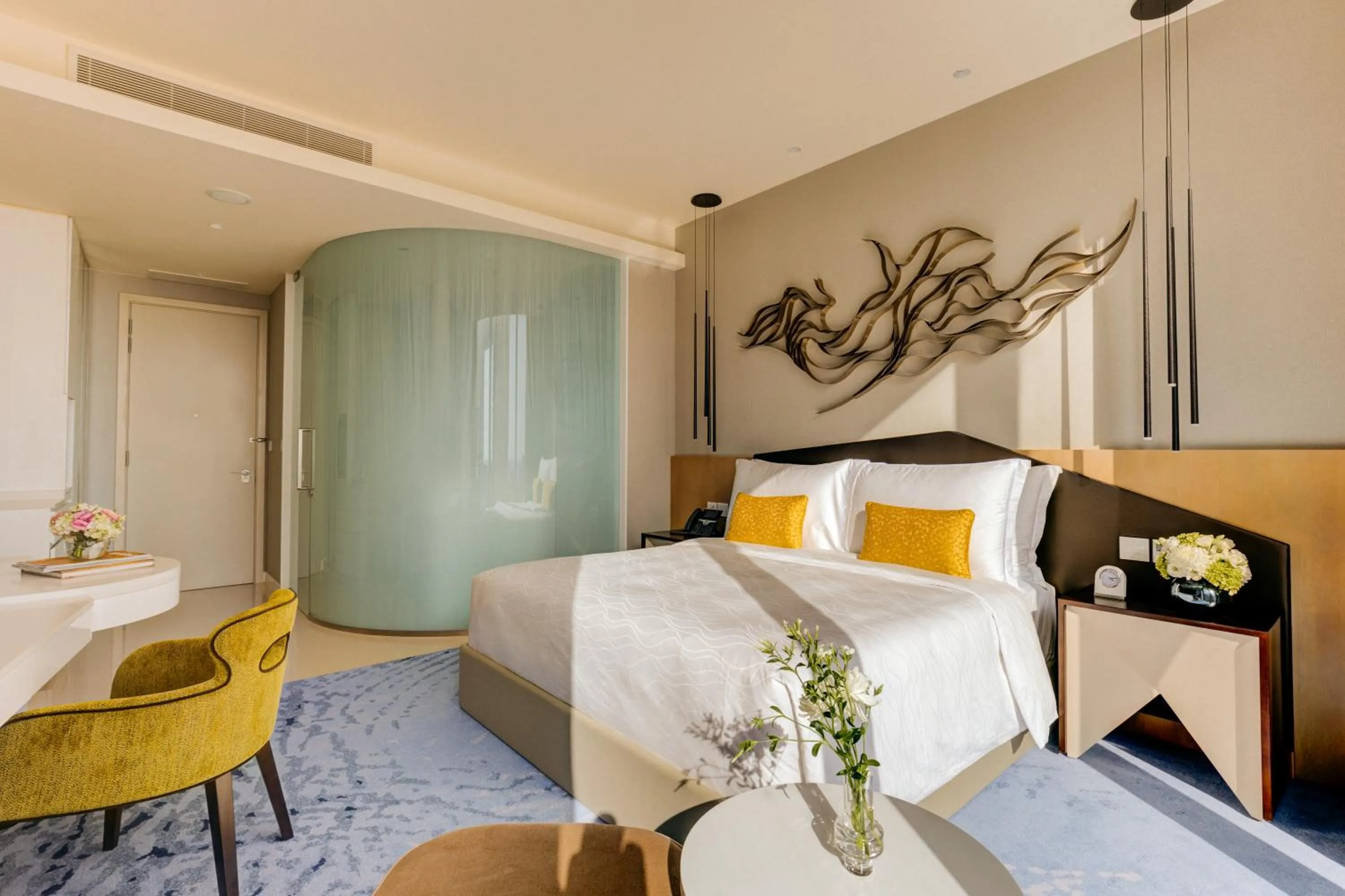 Bedroom, Bed in Cinnamon Life at City of Dreams