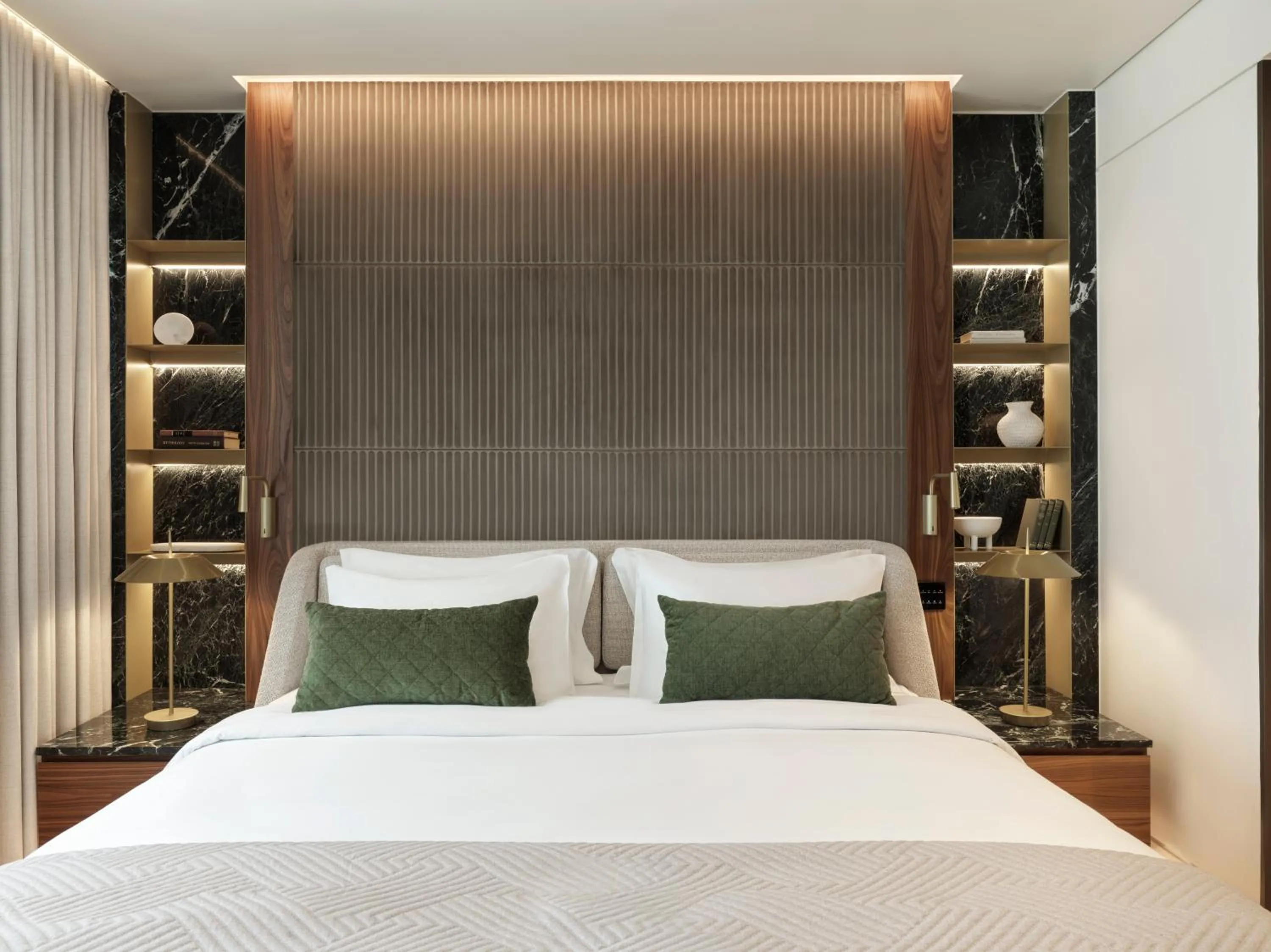 Bed in Anthology of Athens, The Leading Hotels of the World