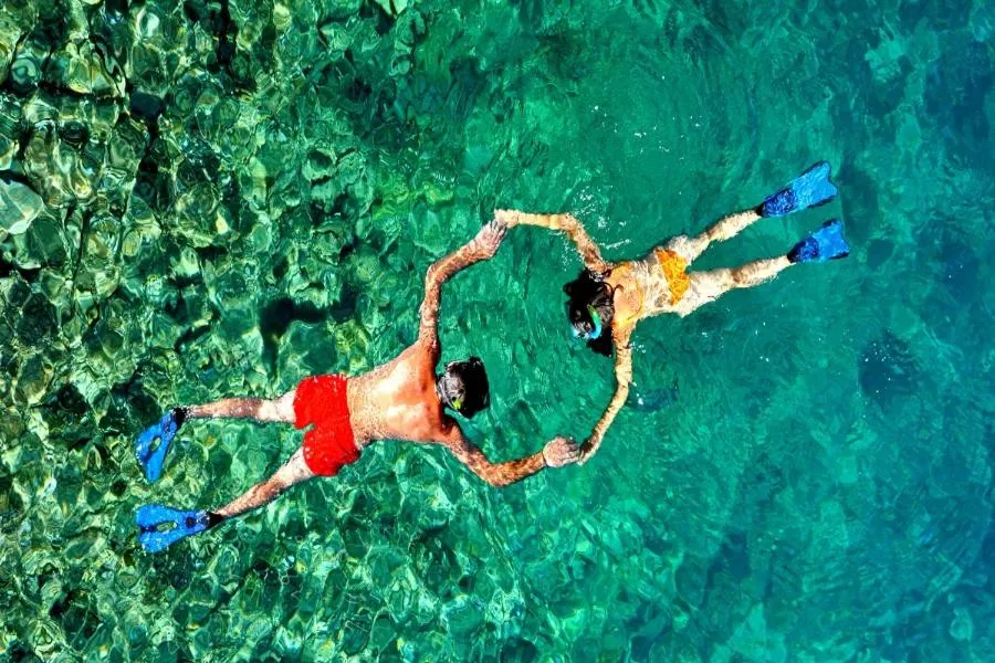 Snorkeling in D'tegal Guest House- Tropical Courtyard in Canggu