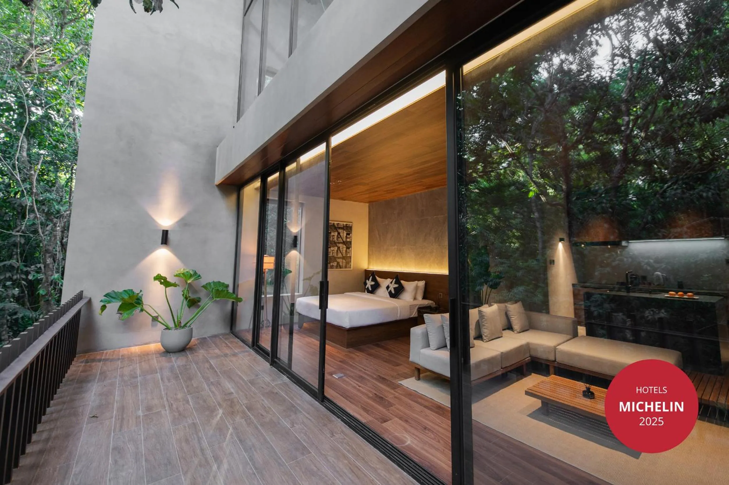 Balcony/Terrace, Bed in Piece Lio from Japan Managed by H Hospitality Group