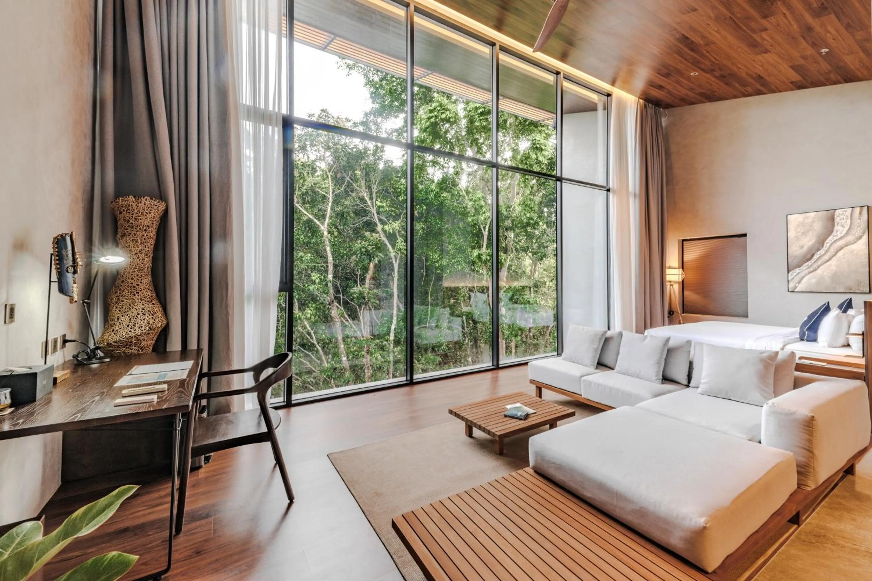 Seating area, Bed in Piece Lio from Japan Managed by H Hospitality Group