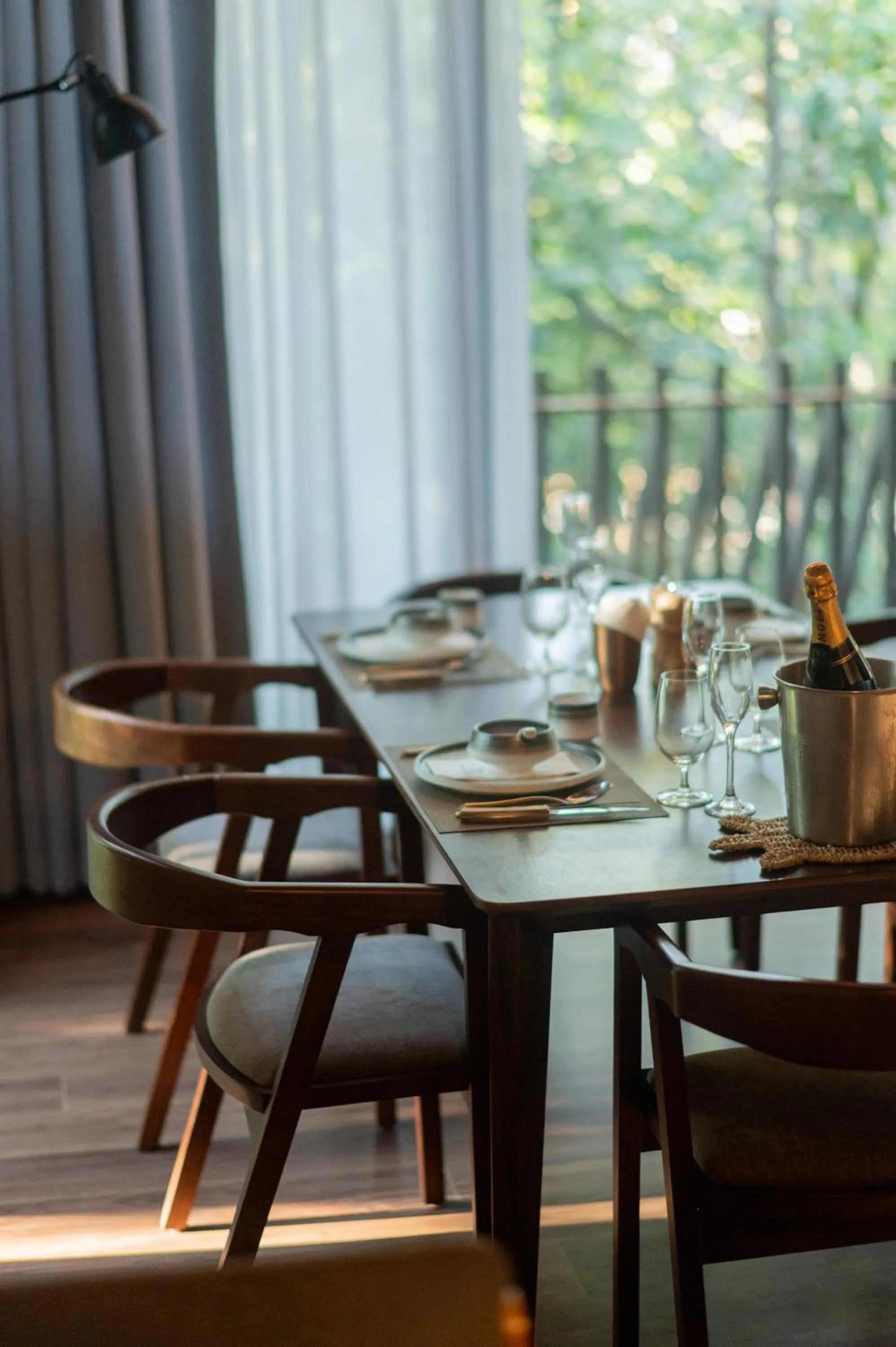 Seating area in Piece Lio from Japan Managed by H Hospitality Group