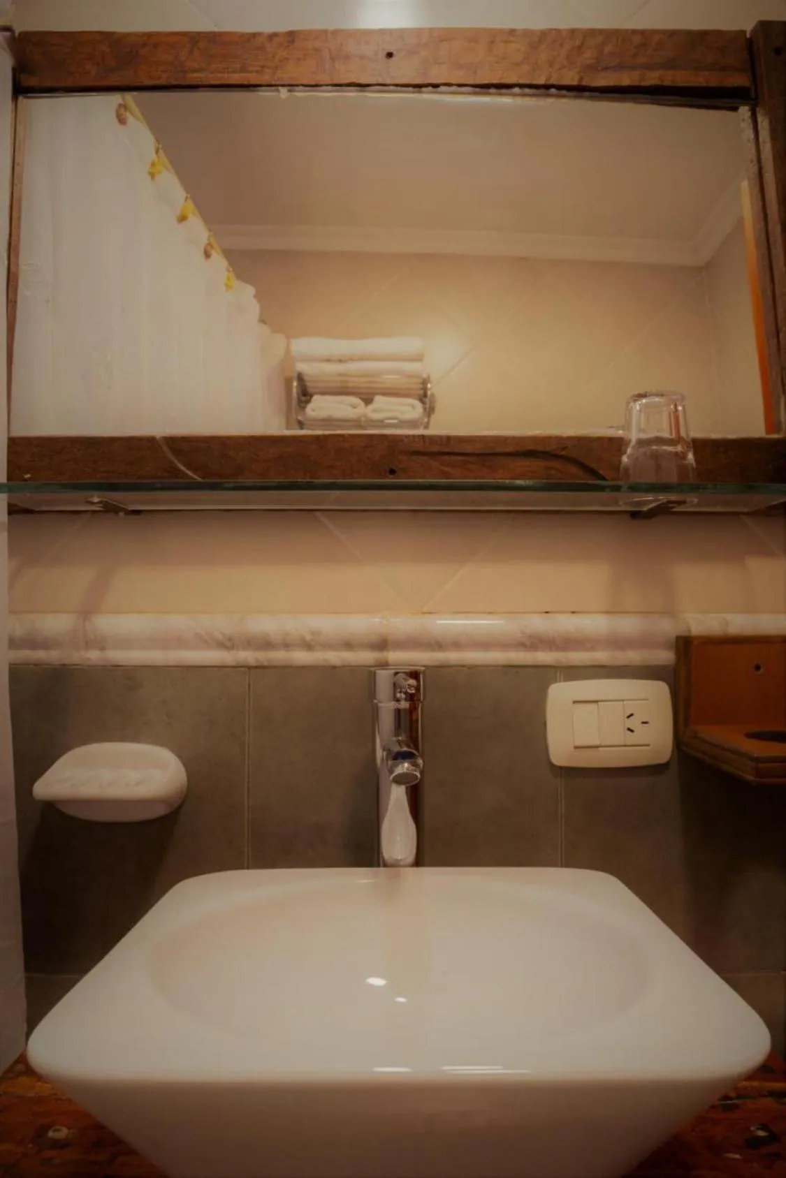 Bathroom in Don Pepe Hotel y Cabañas