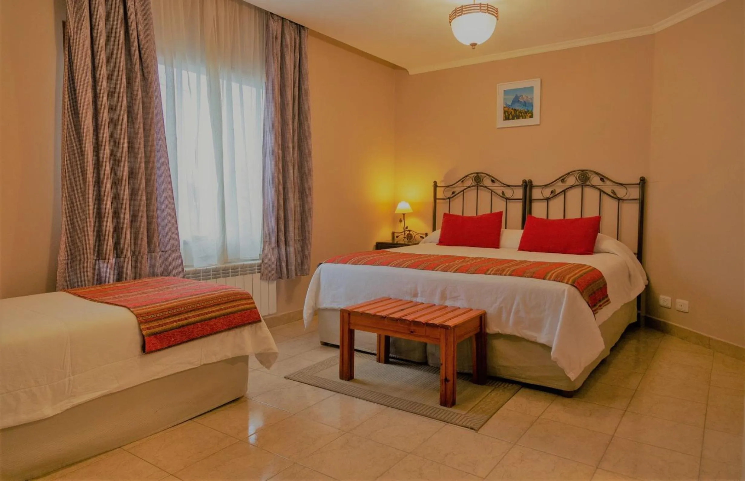 Bed in Don Pepe Hotel y Cabañas