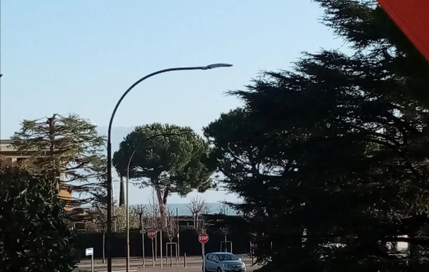 Natural landscape in B&B Sandra