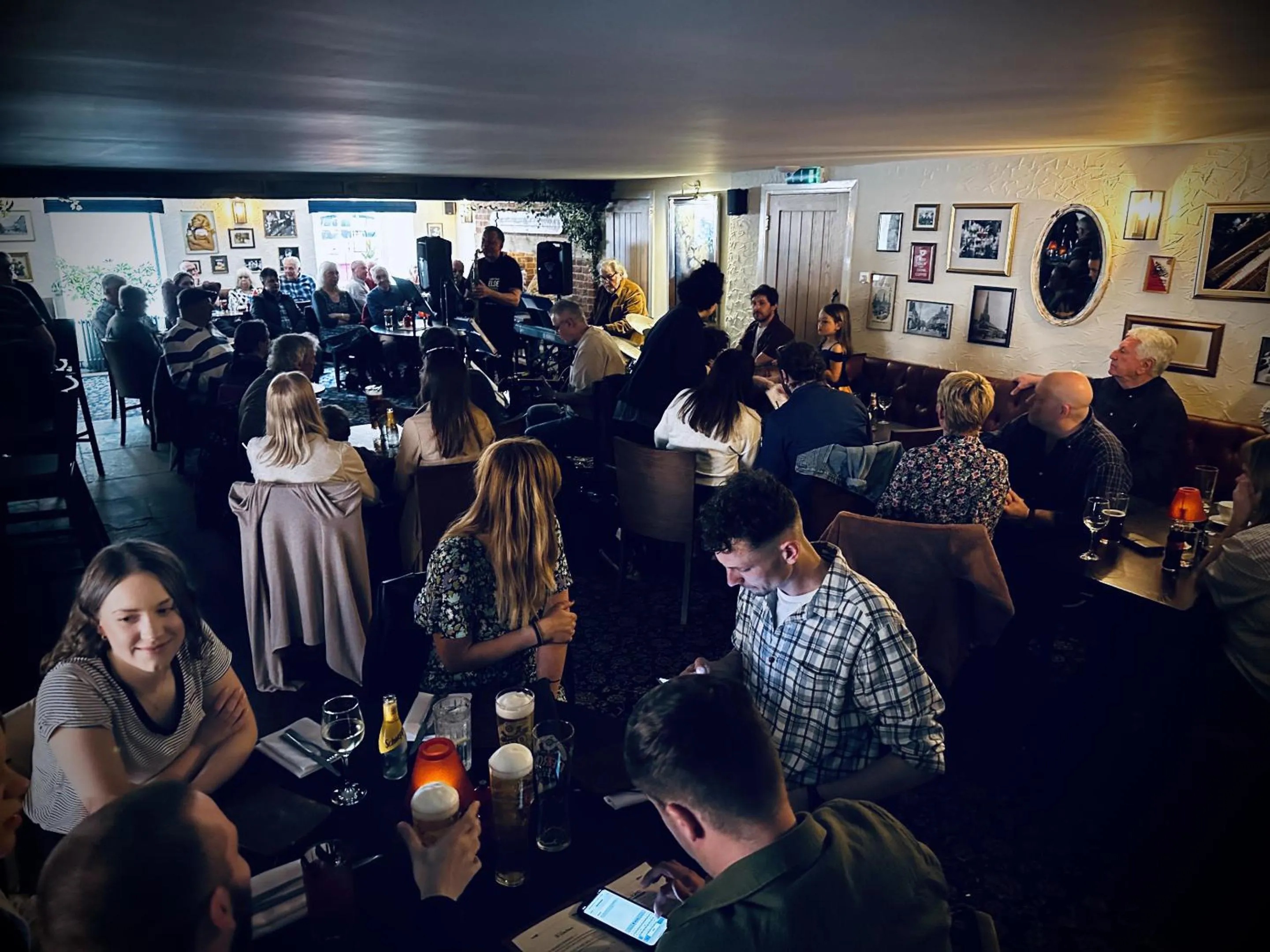 Dining area in The Red Lion