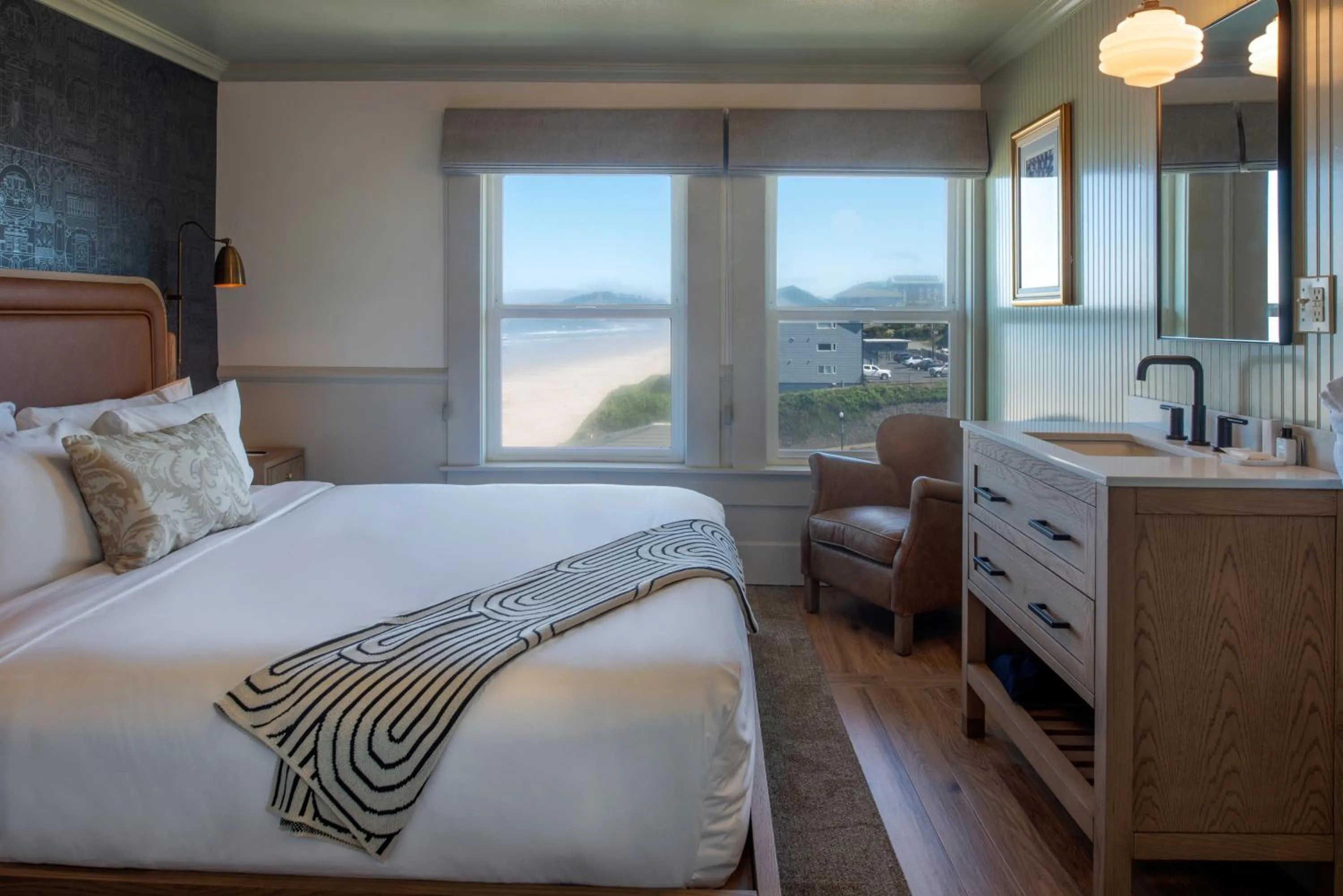King Room with Sea View in Hotel Sylvia
