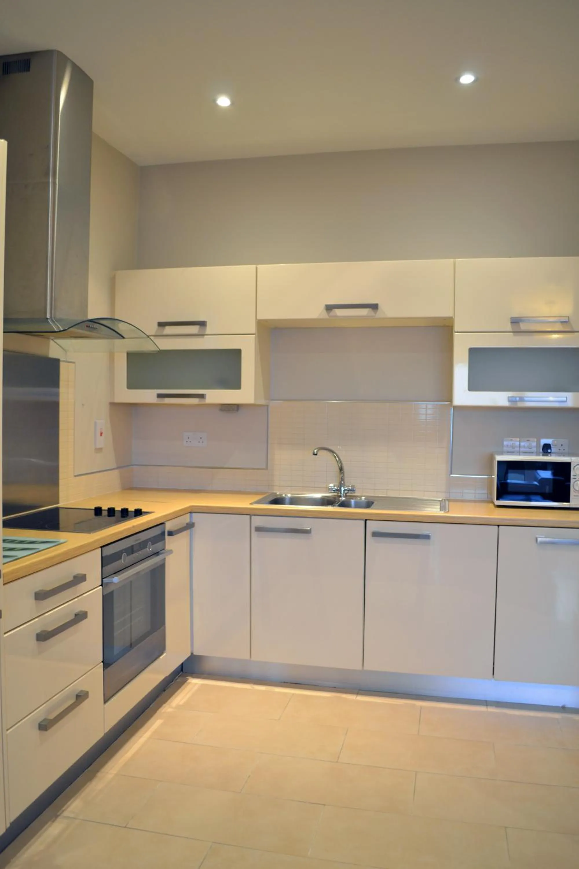 Kitchen or kitchenette in Carrick Plaza Suites and Apartments