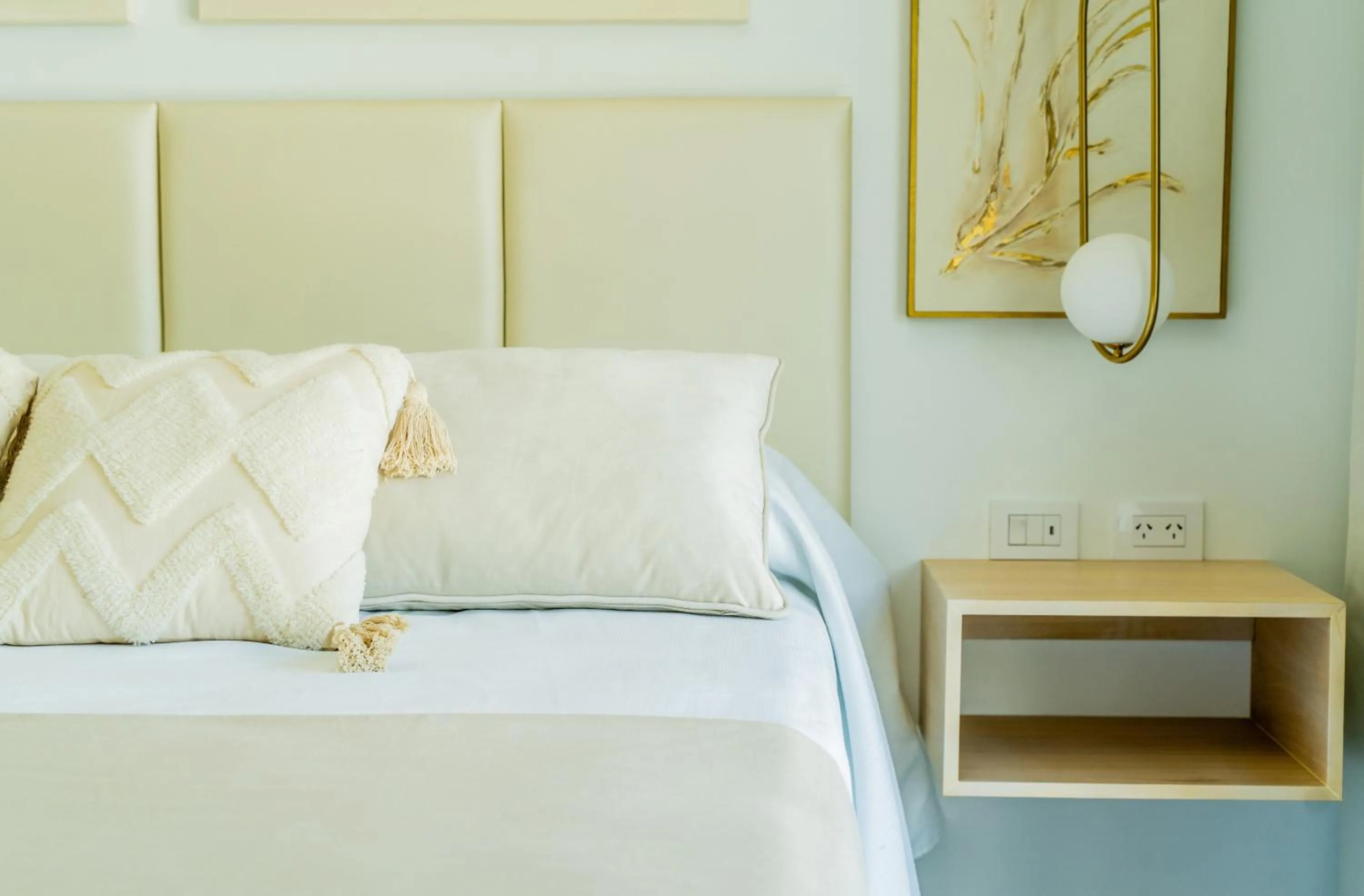 Bed in Palmas de la Laguna by Posada Suiza