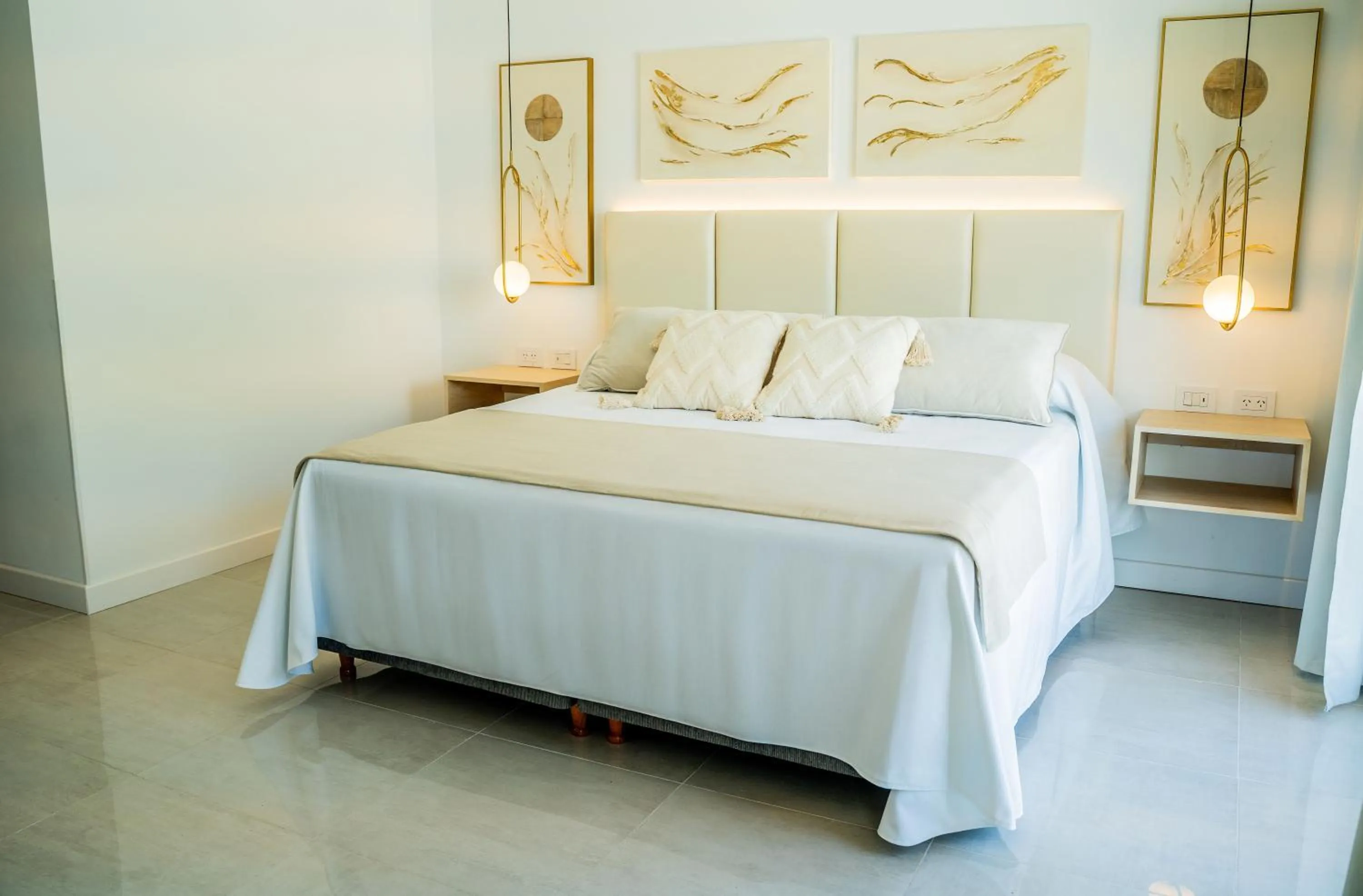 Bed in Palmas de la Laguna by Posada Suiza