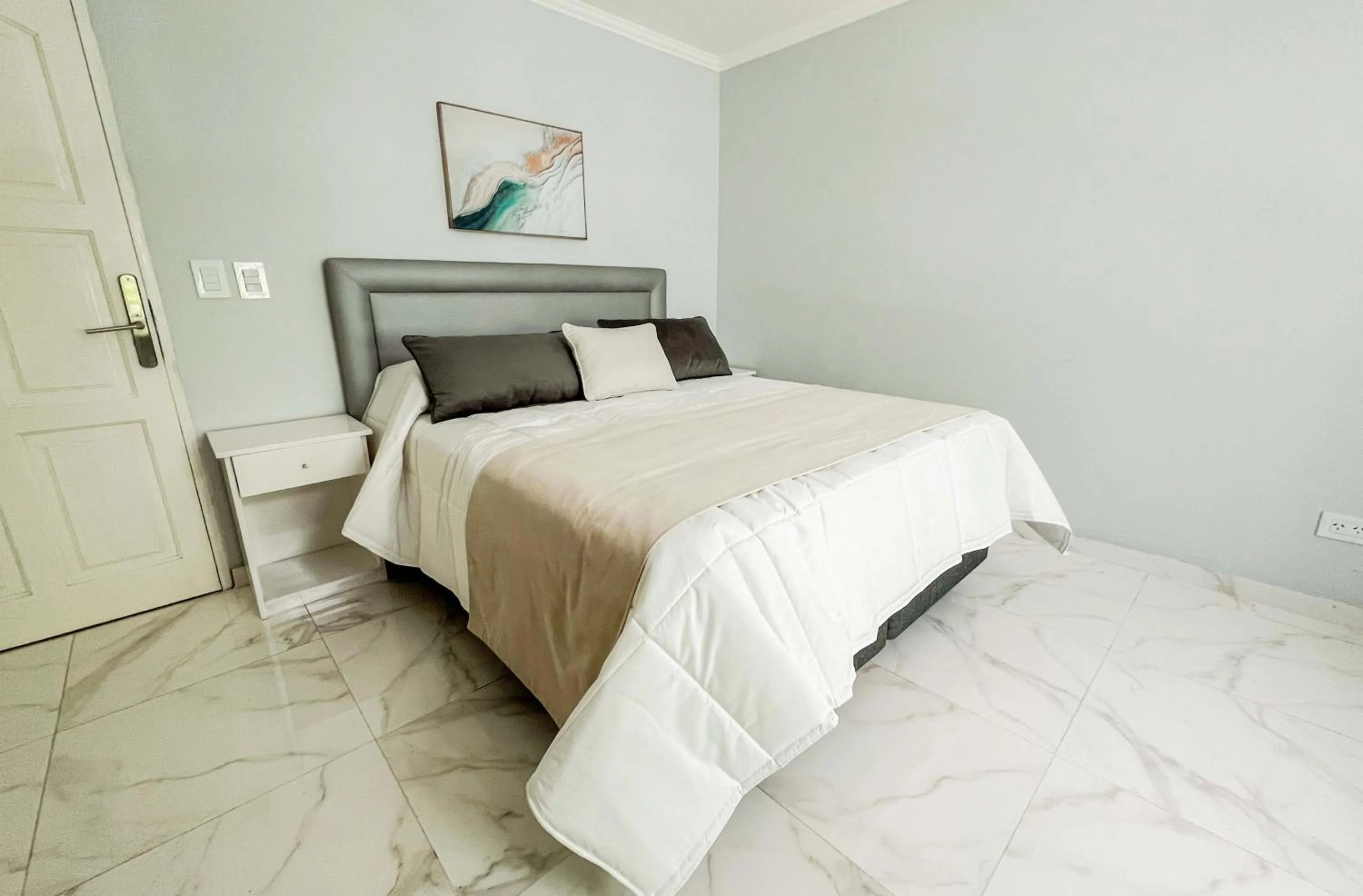 Bed in Palmas de la Laguna by Posada Suiza