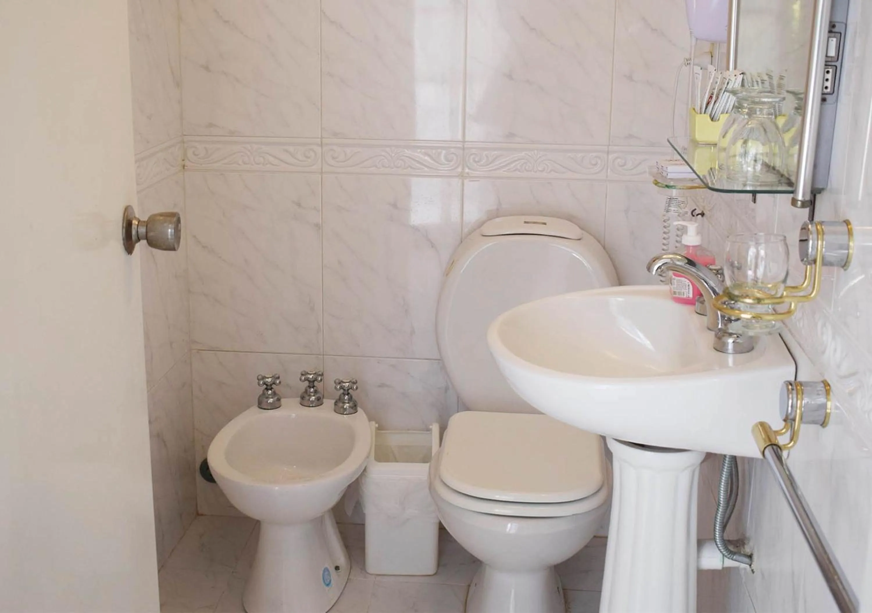 Bathroom in Posada Suiza by Prima Collection