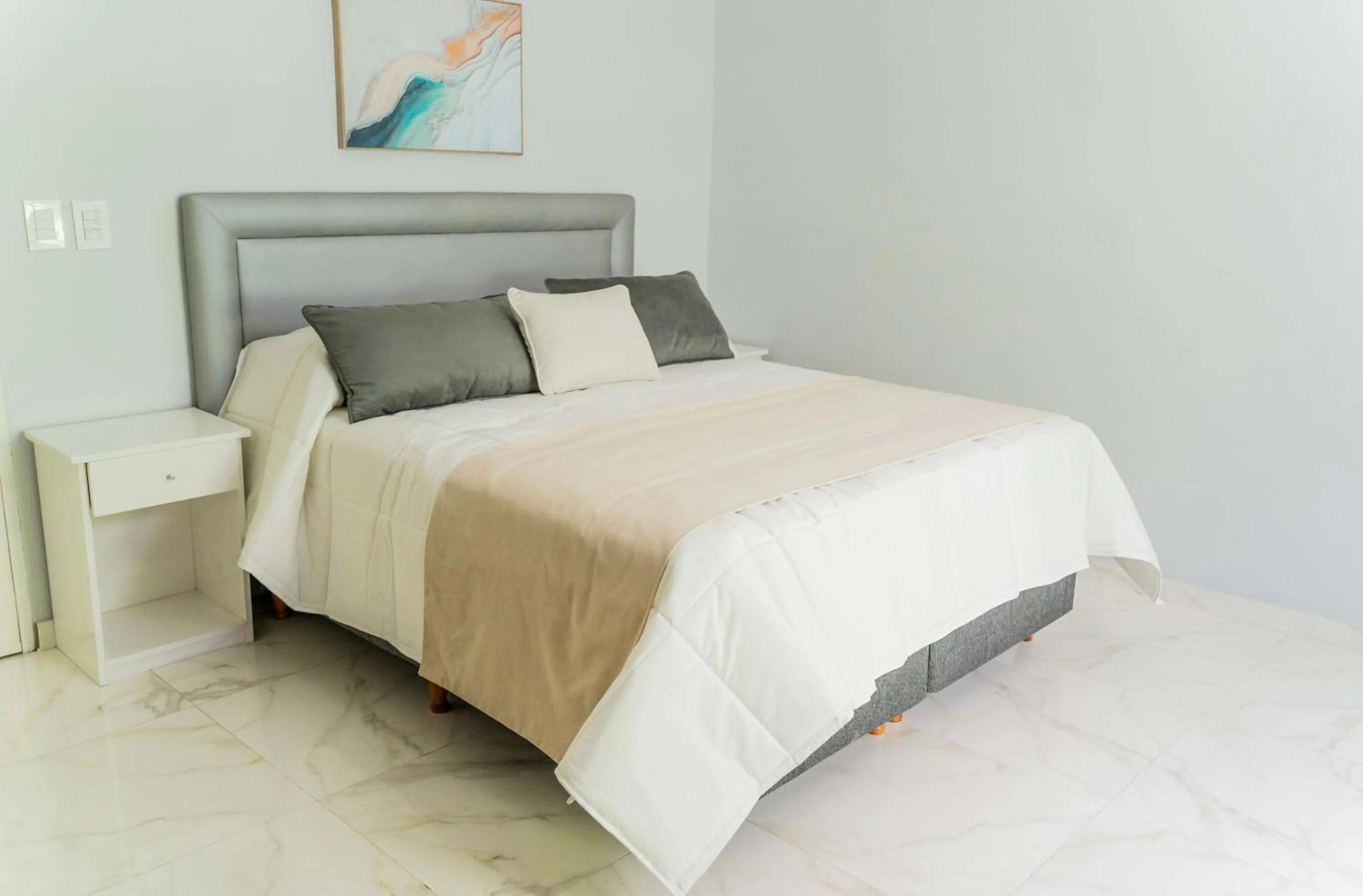 Bed in Palmas de la Laguna by Posada Suiza