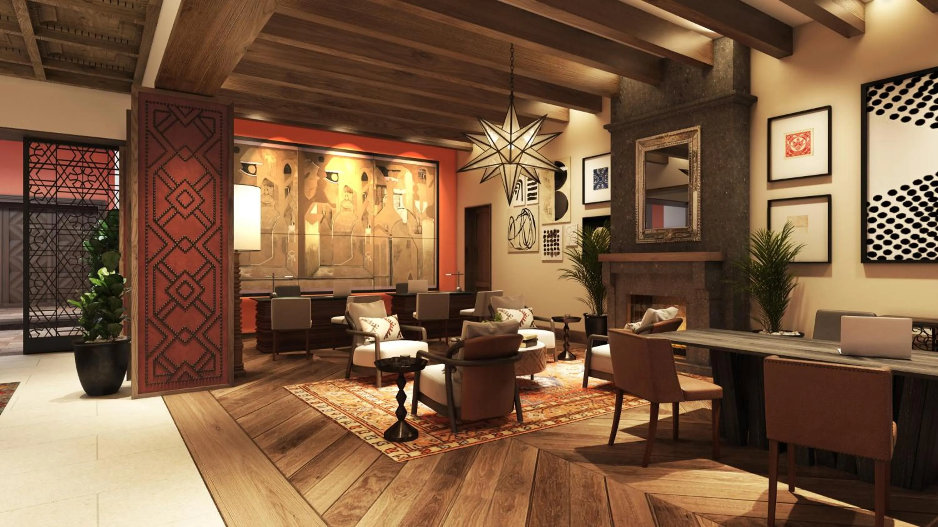 Seating area in Pueblo Bonito Vantage San Miguel de Allende