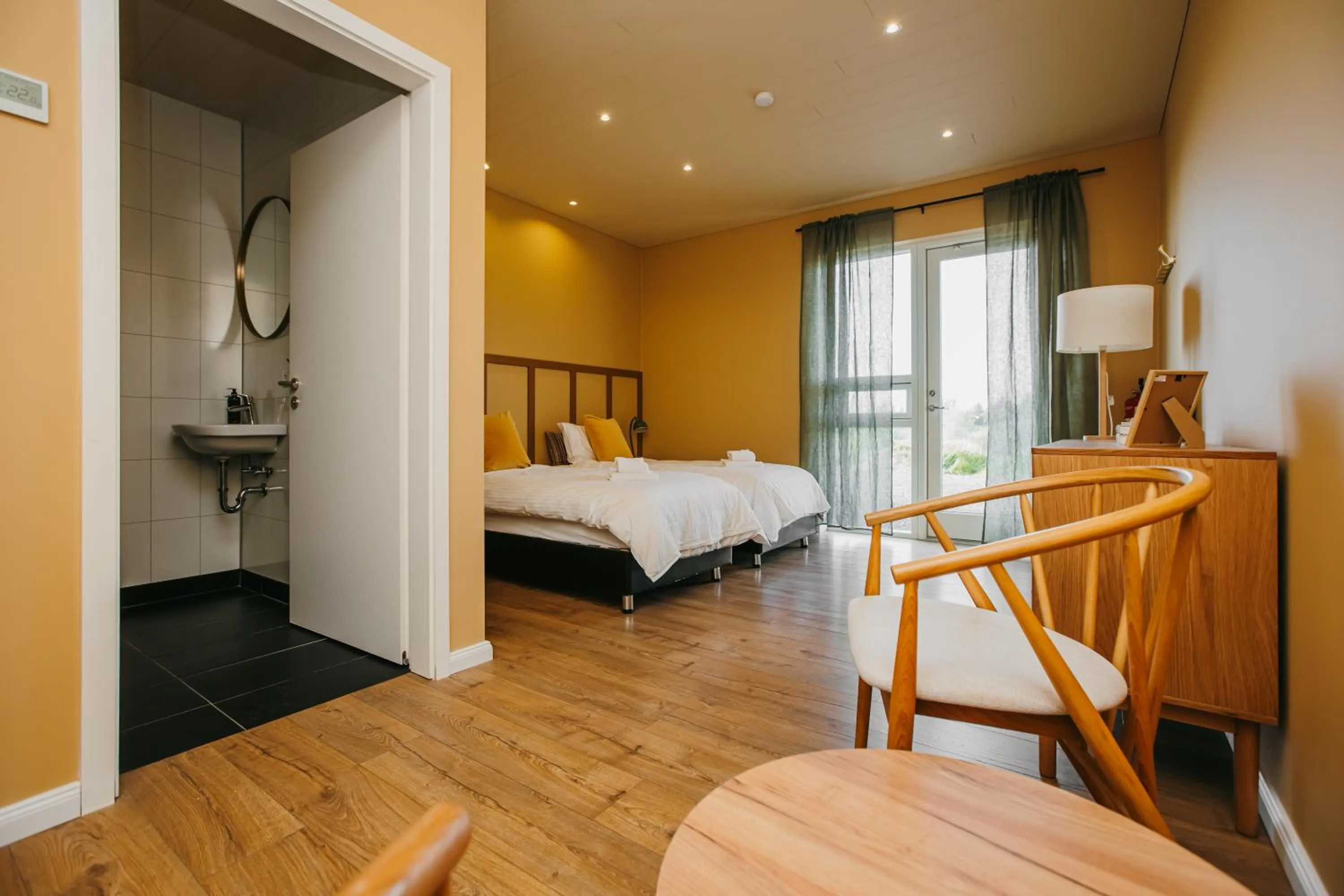 Bed in The Hill Guesthouse