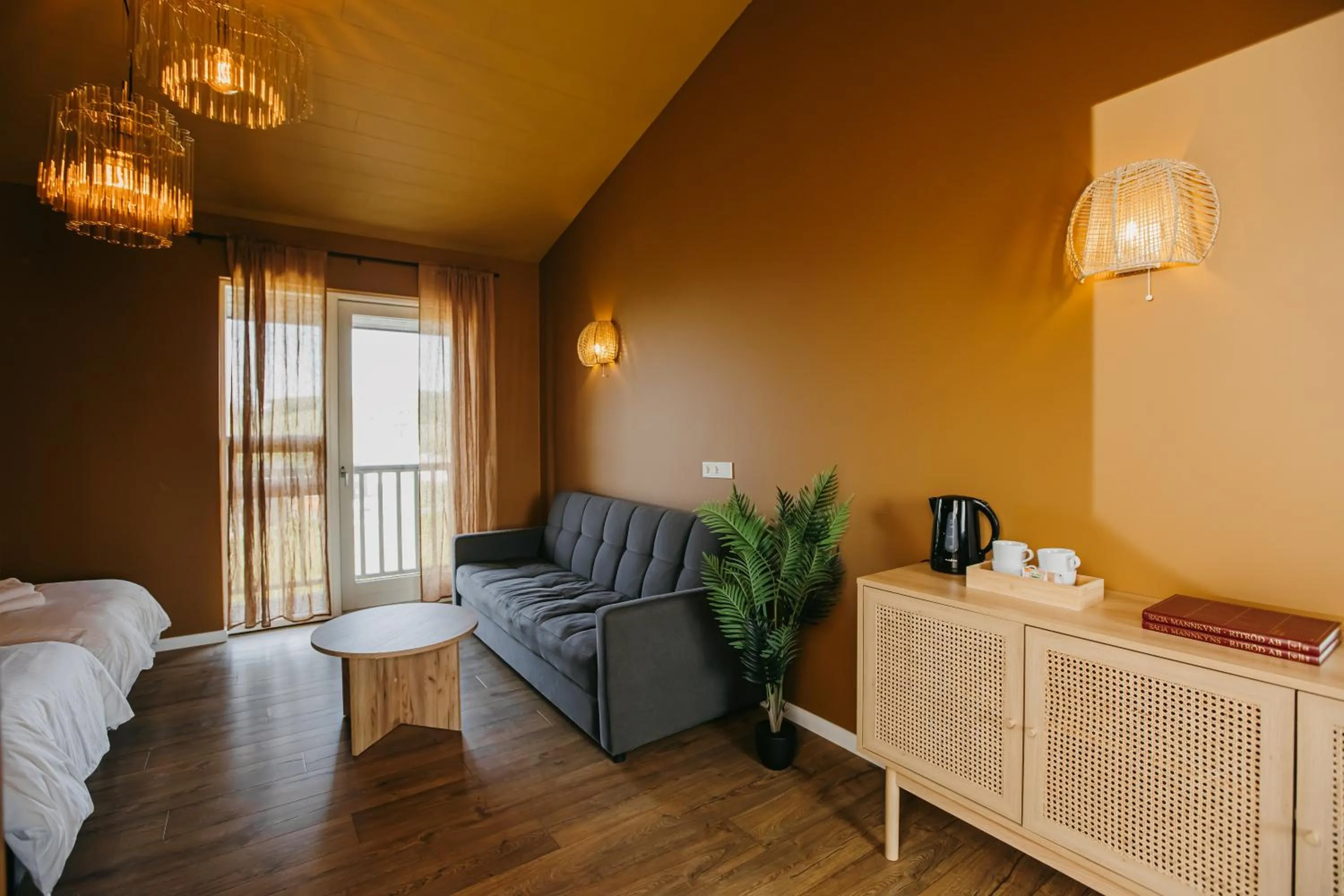 Bed in The Hill Guesthouse