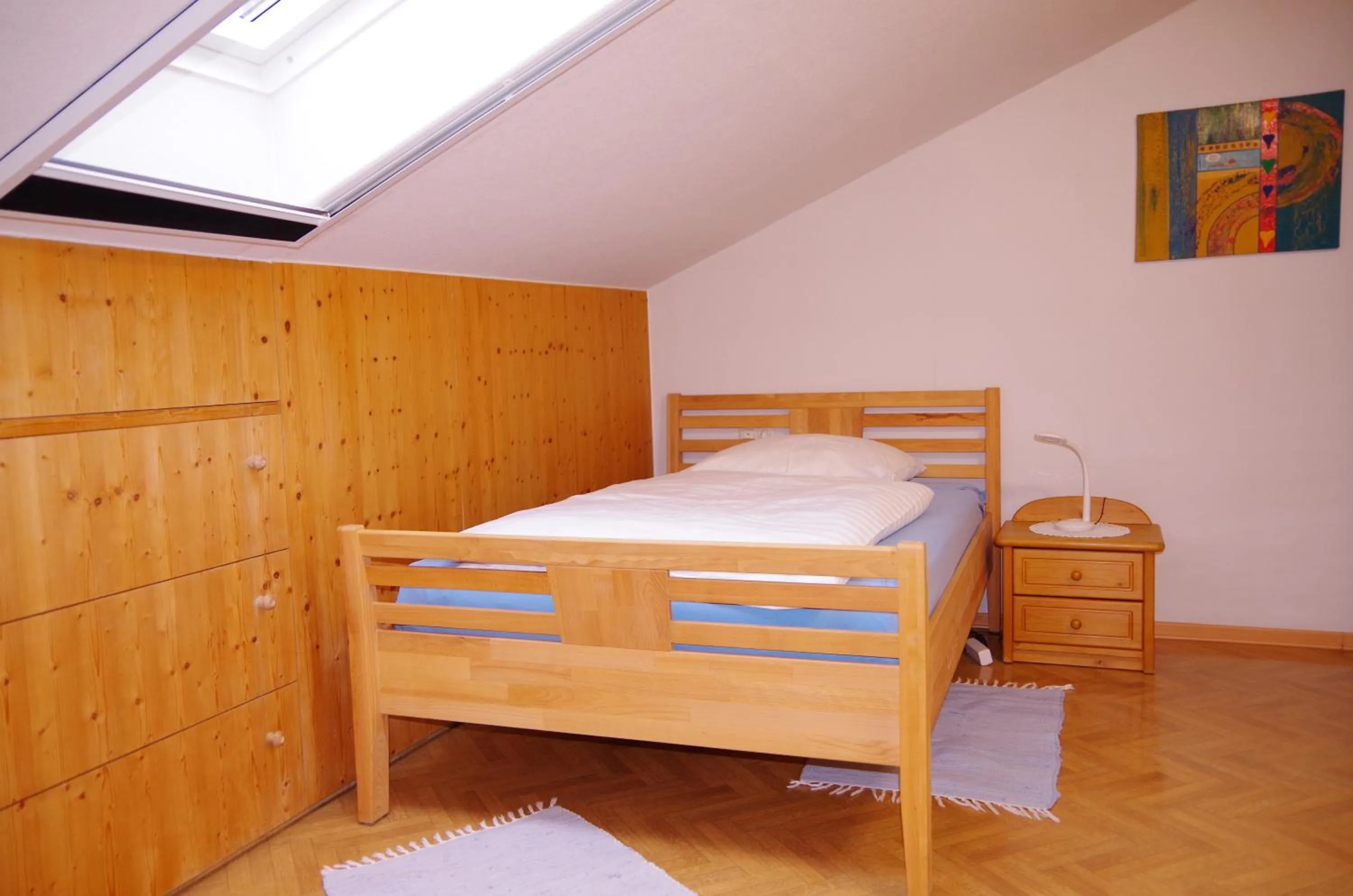 Bed in Appartement Fleischmann