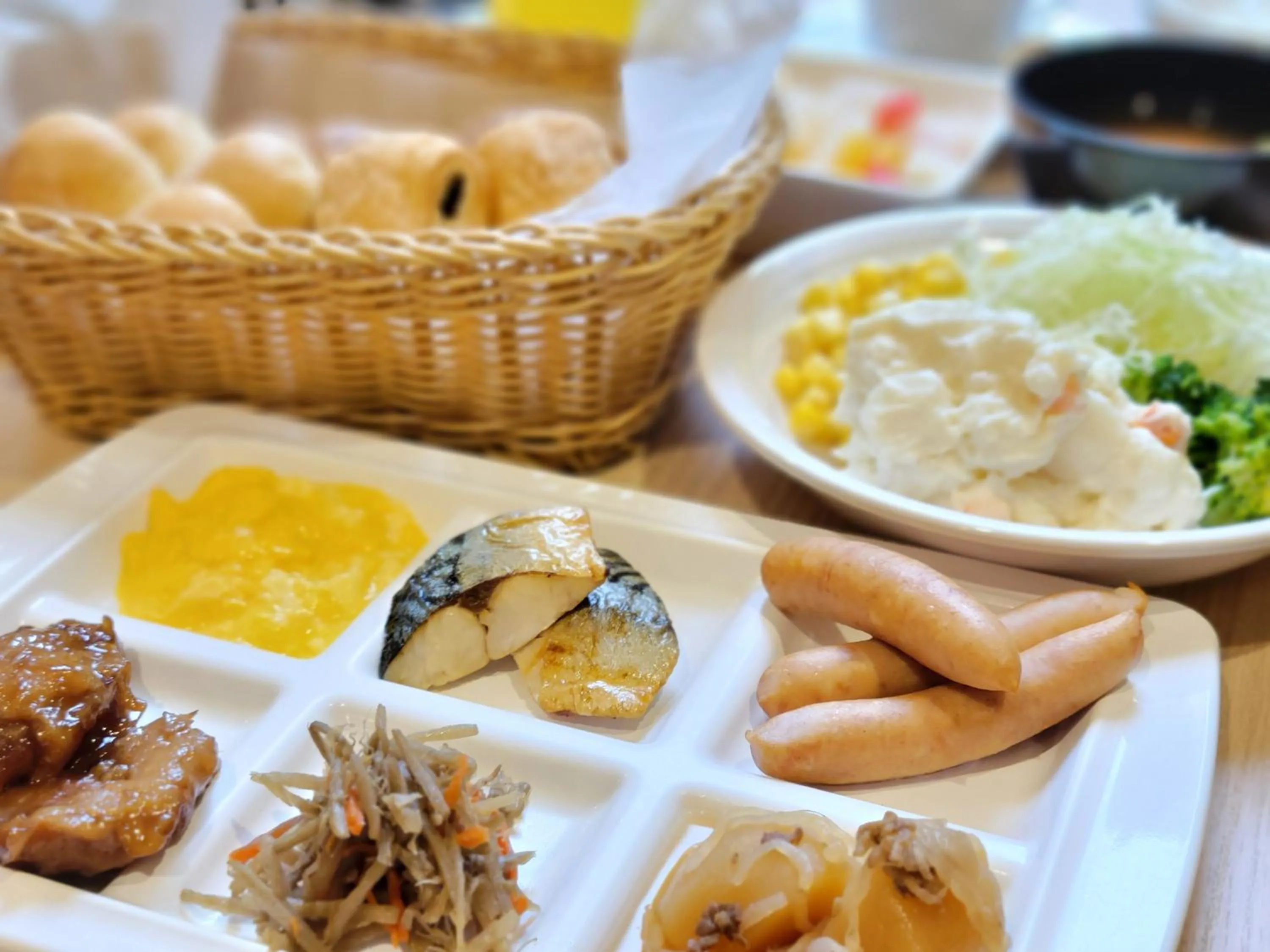 Breakfast in Smile Hotel Osaka Tennoji