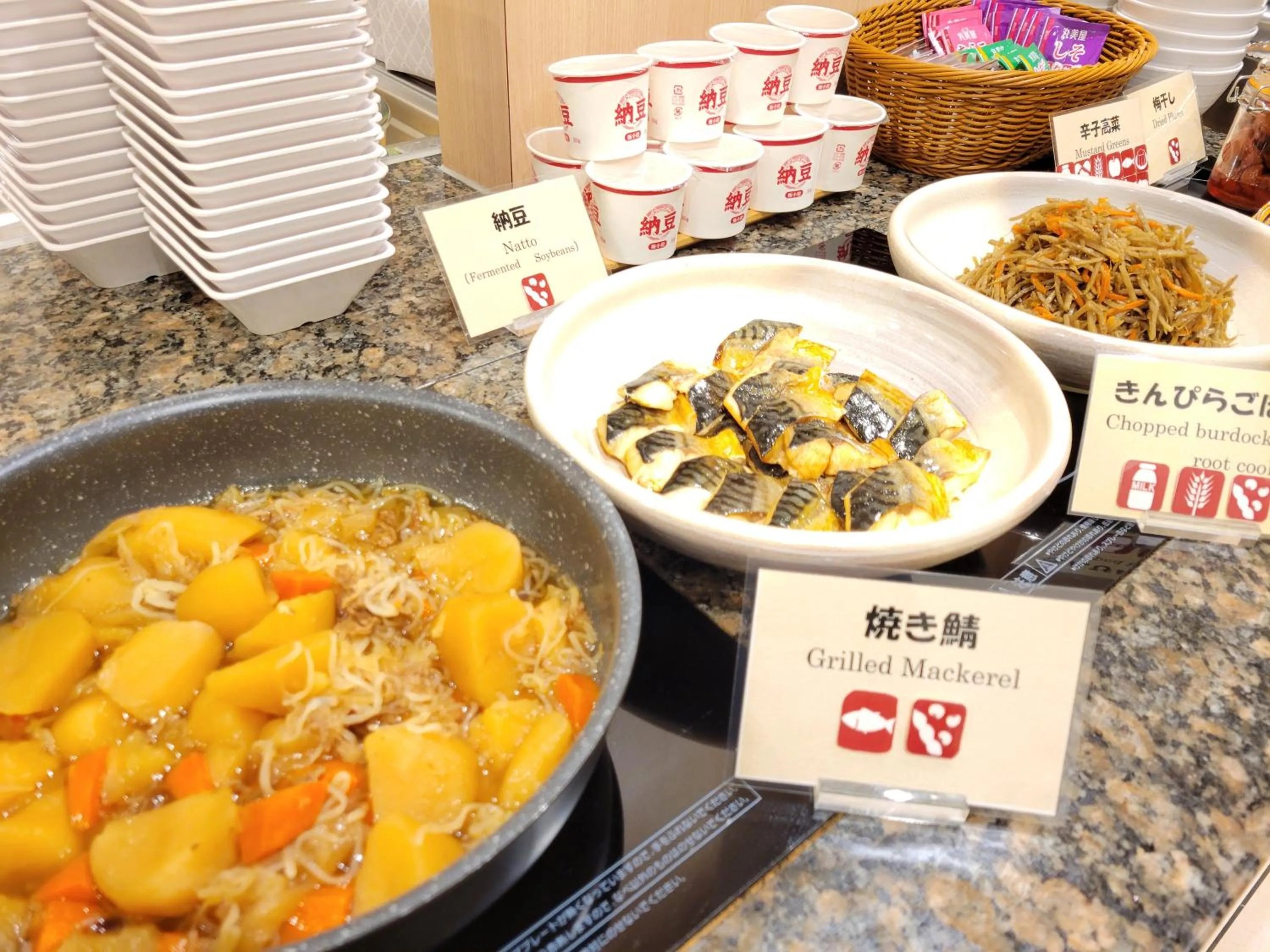 Breakfast in Smile Hotel Osaka Tennoji