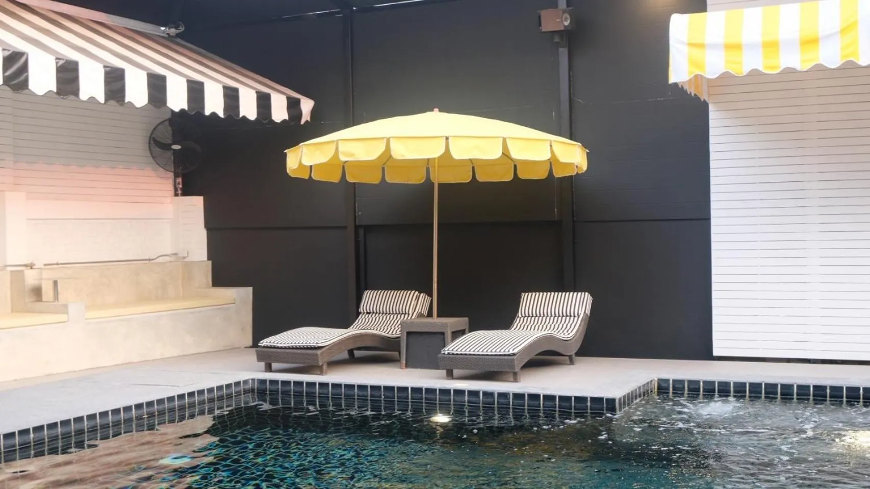 Pool view in Peppery Hills