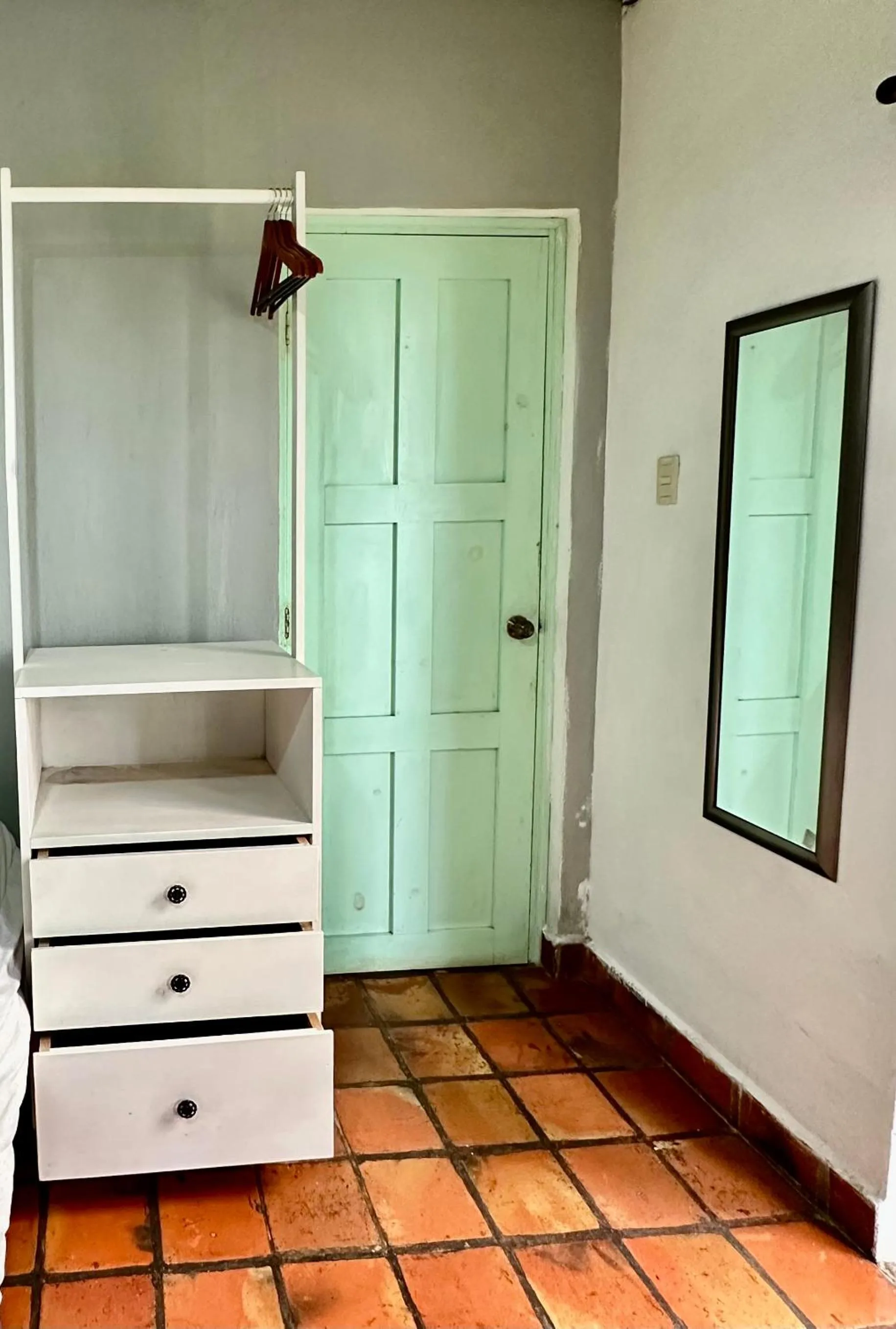 wardrobe in La Etelvina Suites