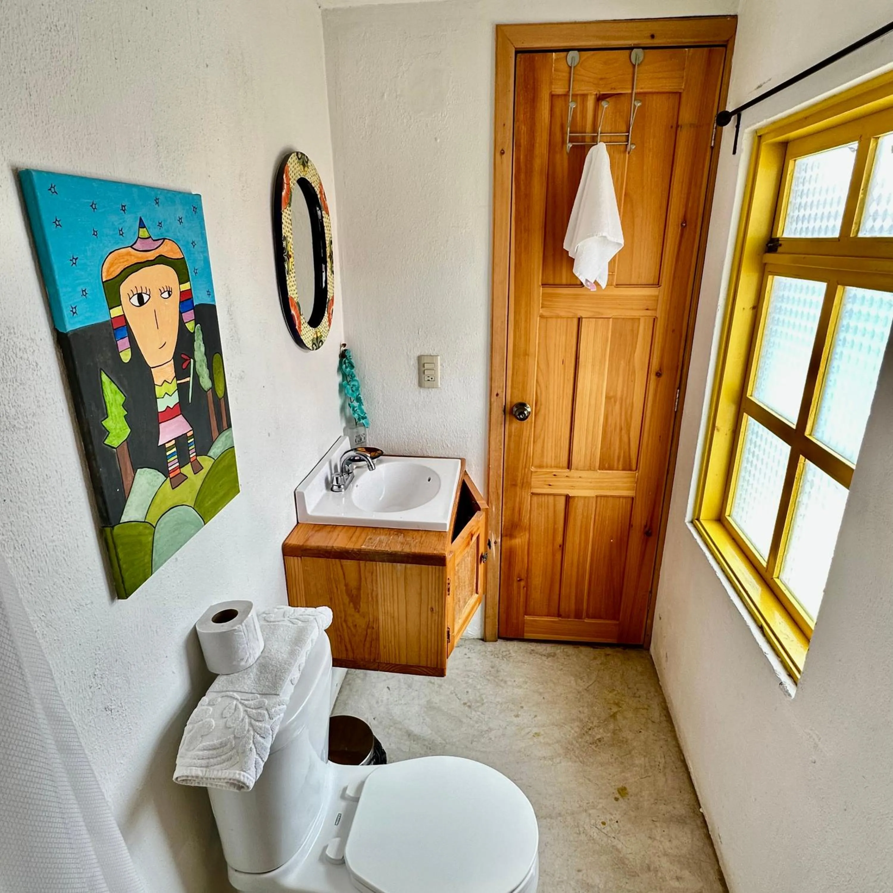 Bathroom in La Etelvina Suites