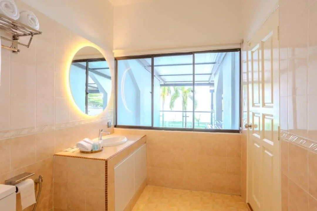 Bathroom in Suntai Villa, Beachfront Suites