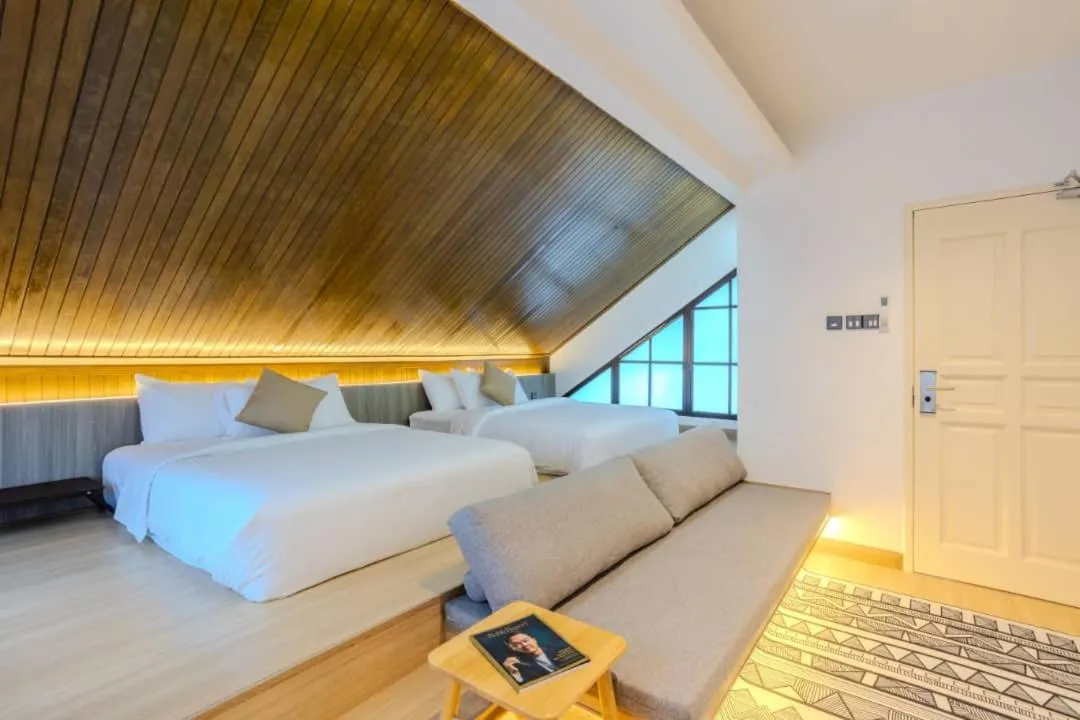 Photo of the whole room, Bed in Suntai Villa, Beachfront Suites