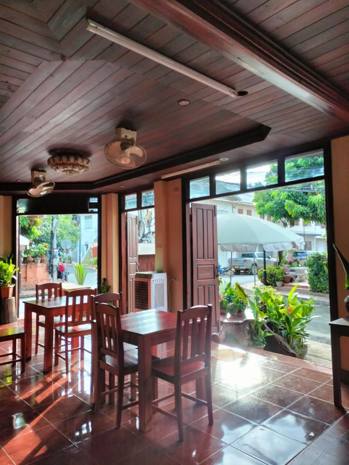Seating area in Tingkham Guesthouse