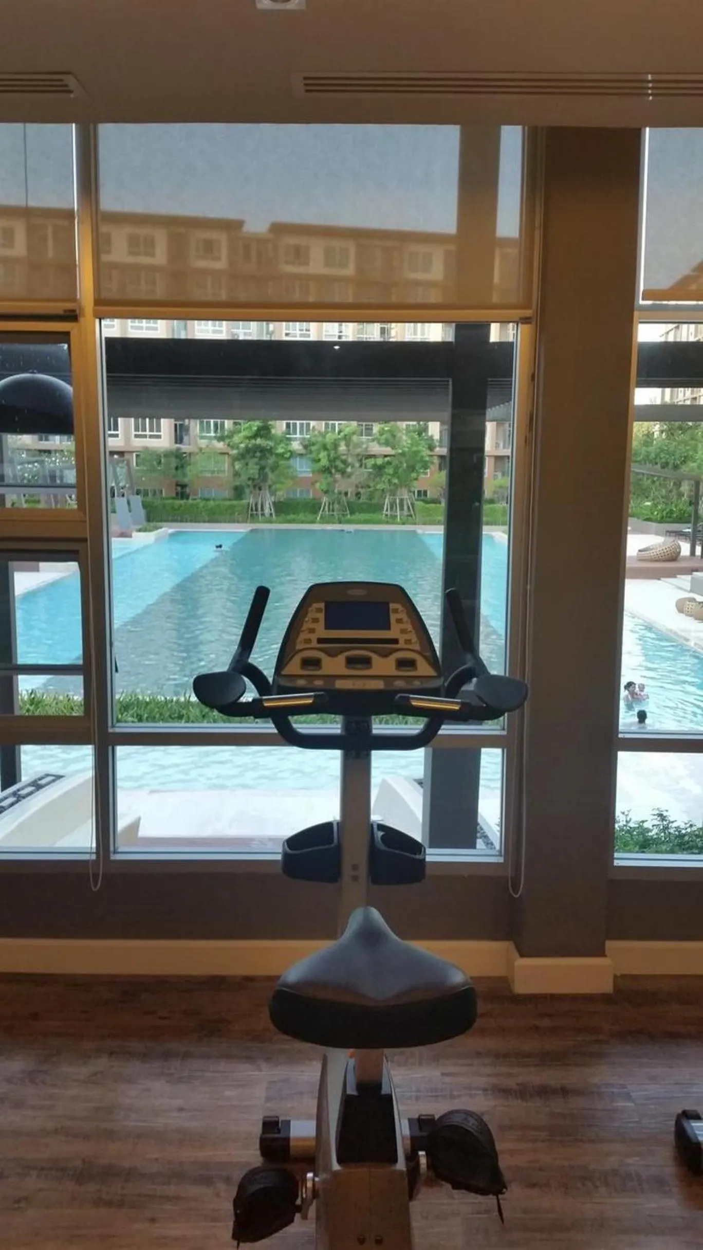 Fitness centre/facilities in The Relaxing Room Mountain View at Baan Tew Lom Condominium Cha Am - Hua Hin