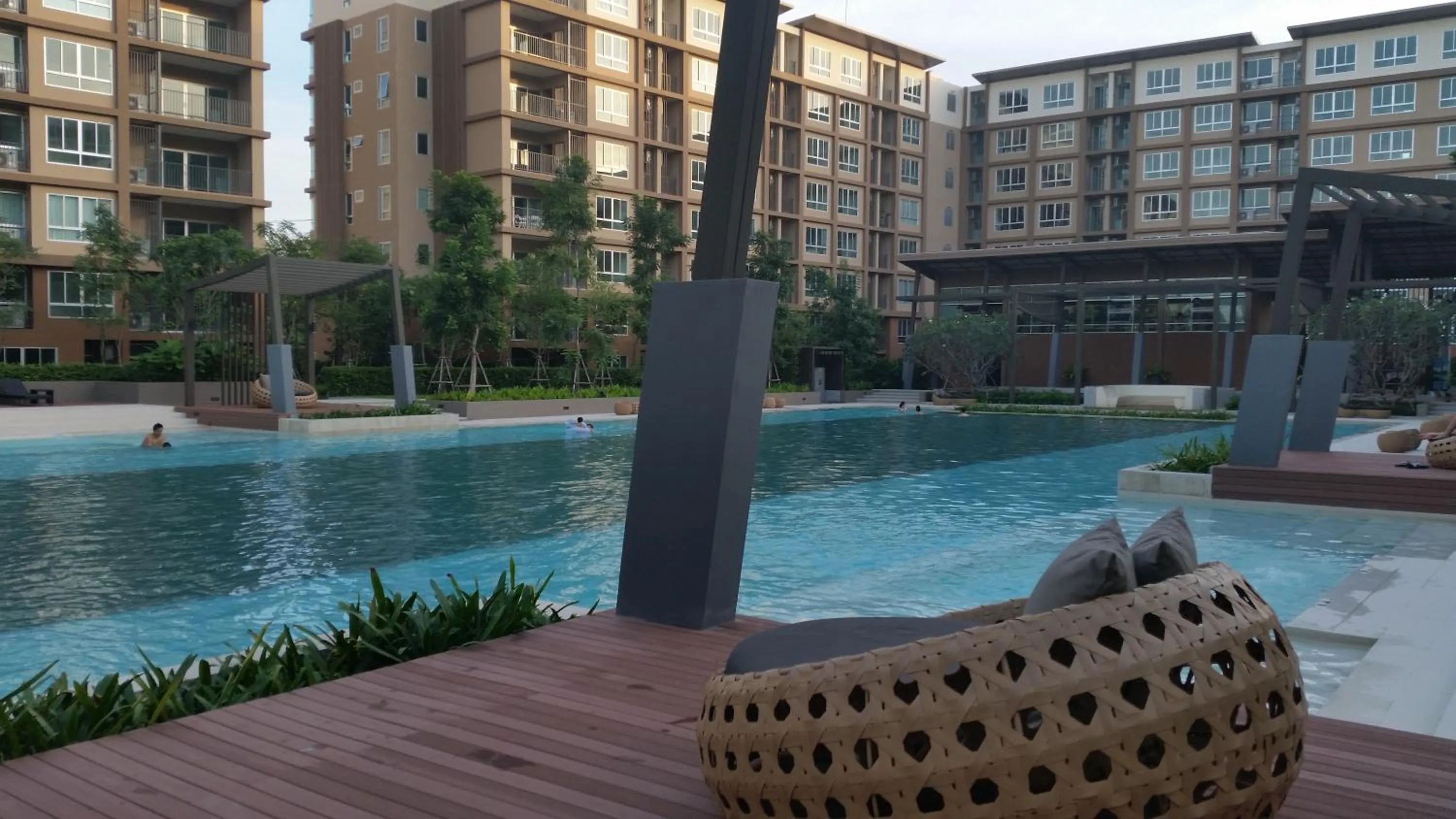 Swimming pool in The Relaxing Room Mountain View at Baan Tew Lom Condominium Cha Am - Hua Hin