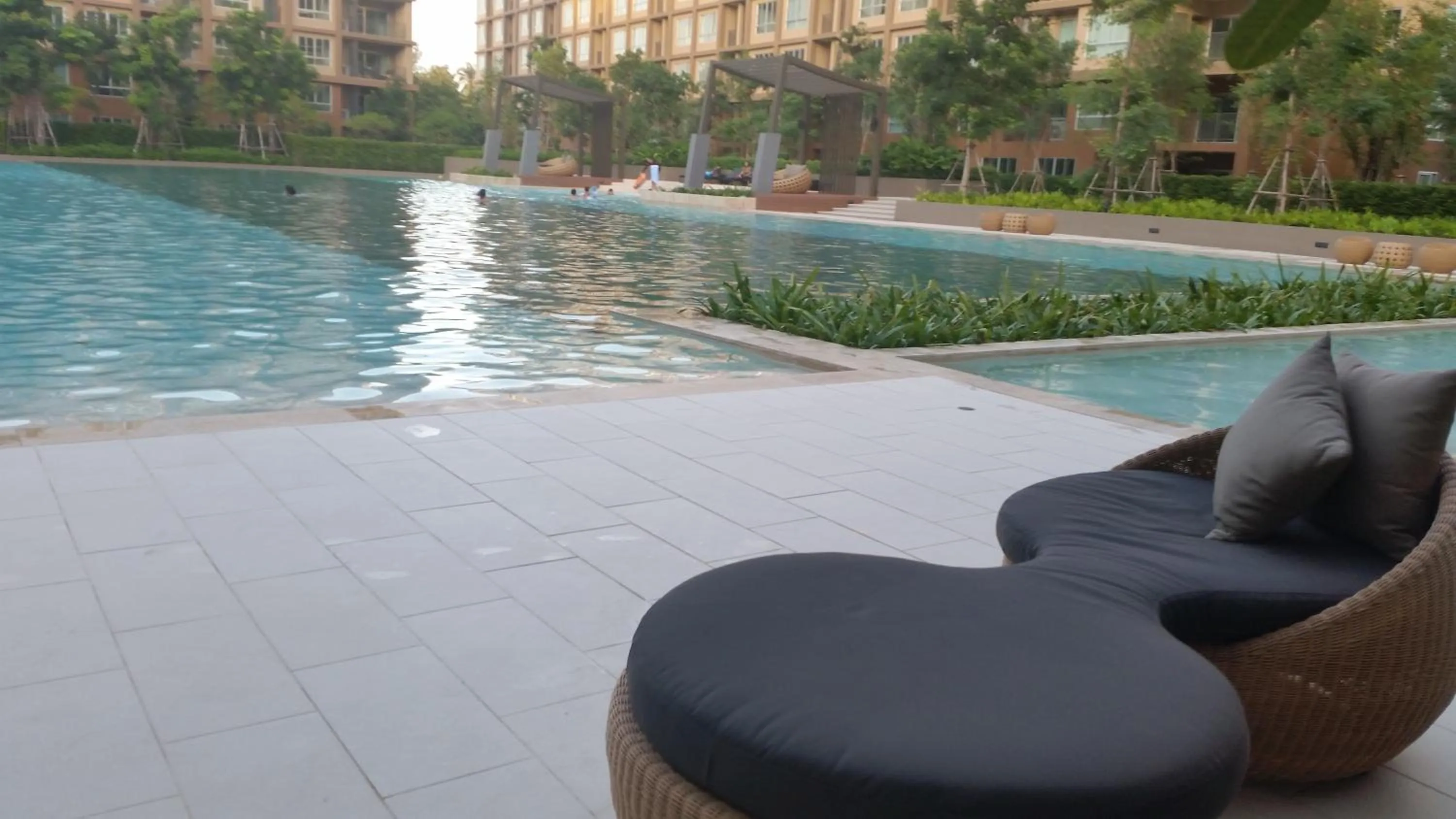 Swimming pool in The Relaxing Room Mountain View at Baan Tew Lom Condominium Cha Am - Hua Hin