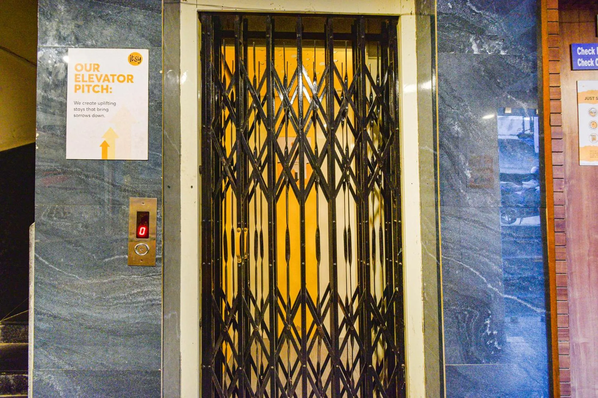 elevator in FabHotel Yogeshwara Grand - Nr Hyderabad International Airport, Shamshabad