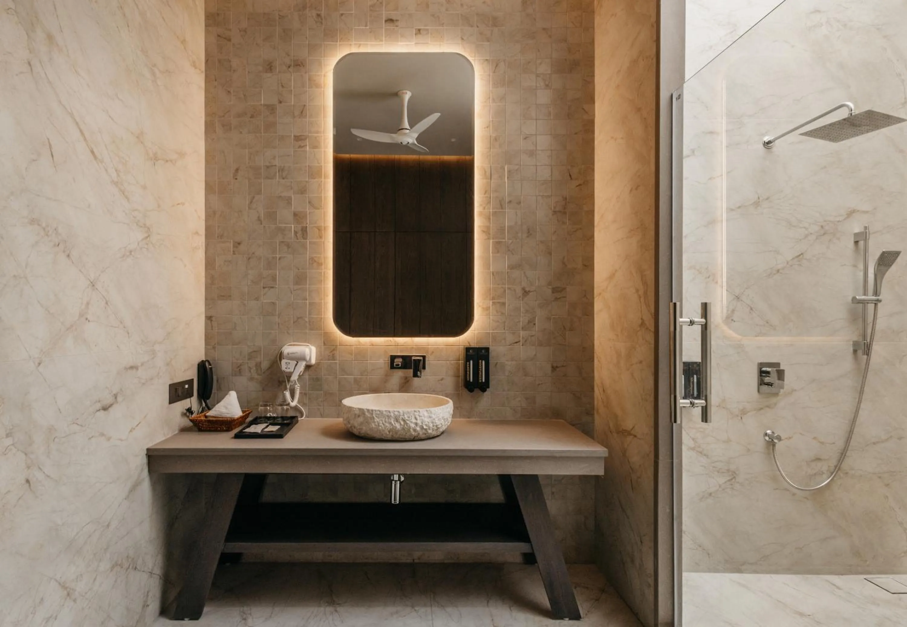 Shower in Luxury Lofts