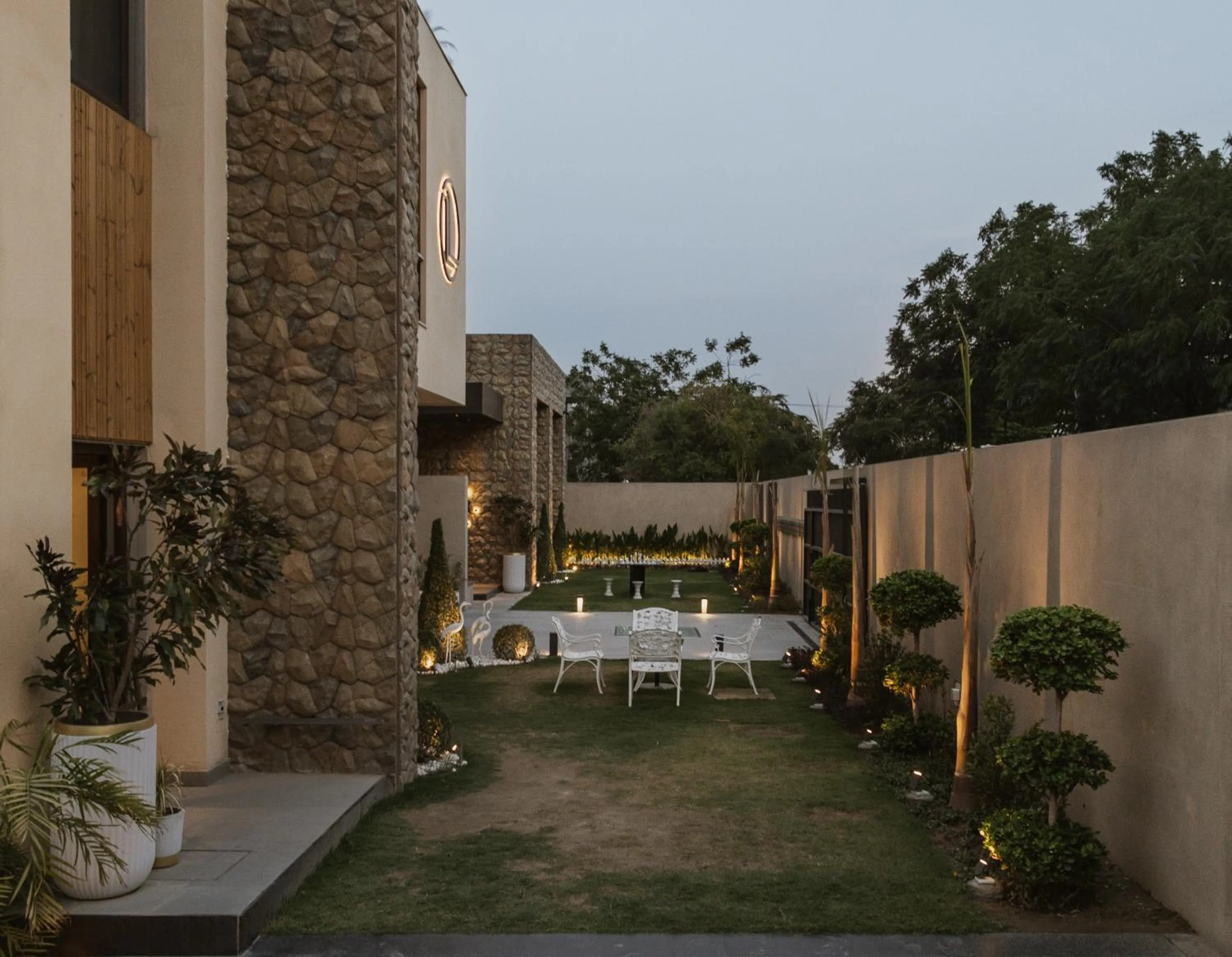 Patio in Luxury Lofts