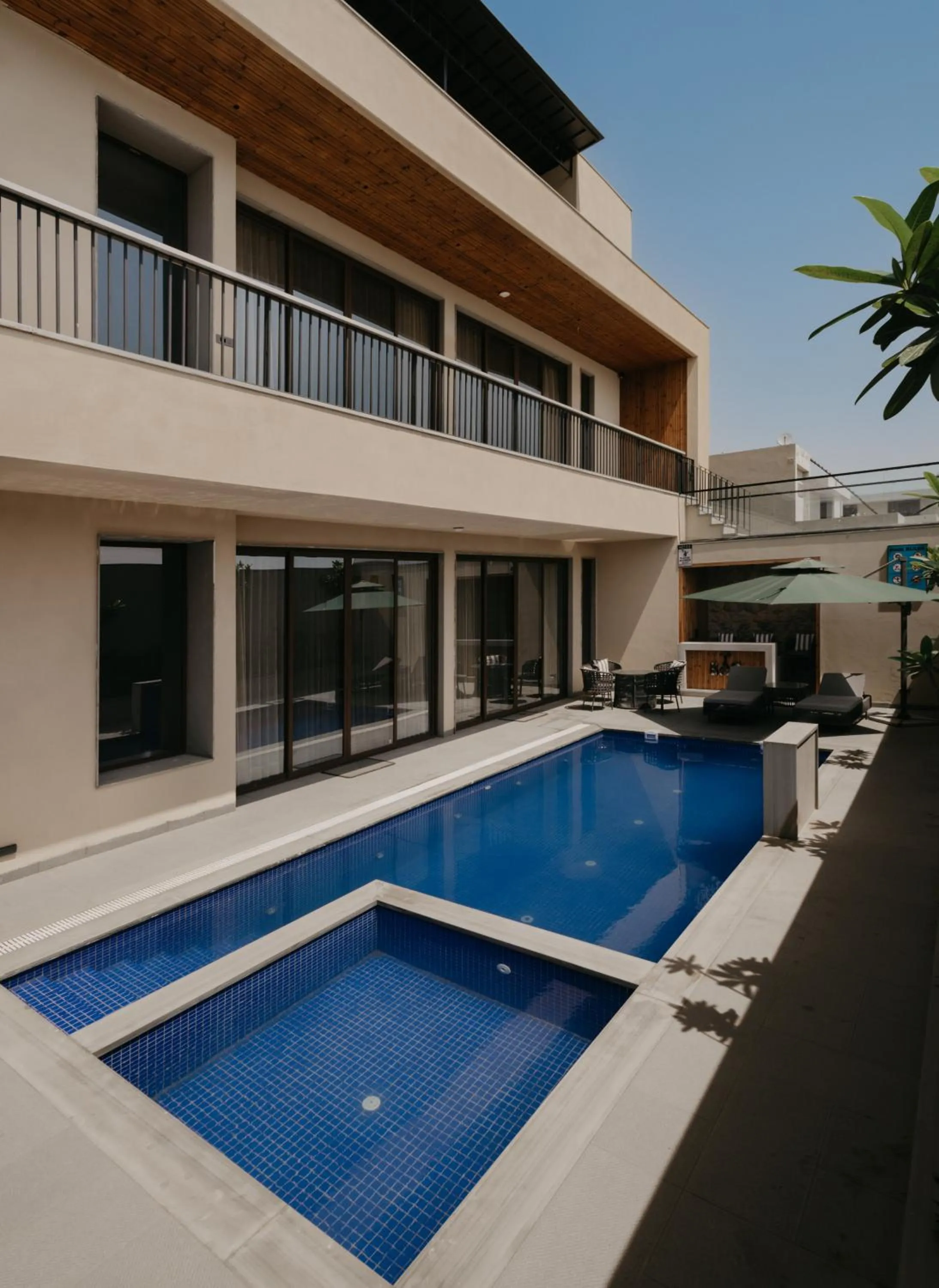 Swimming pool in Luxury Lofts