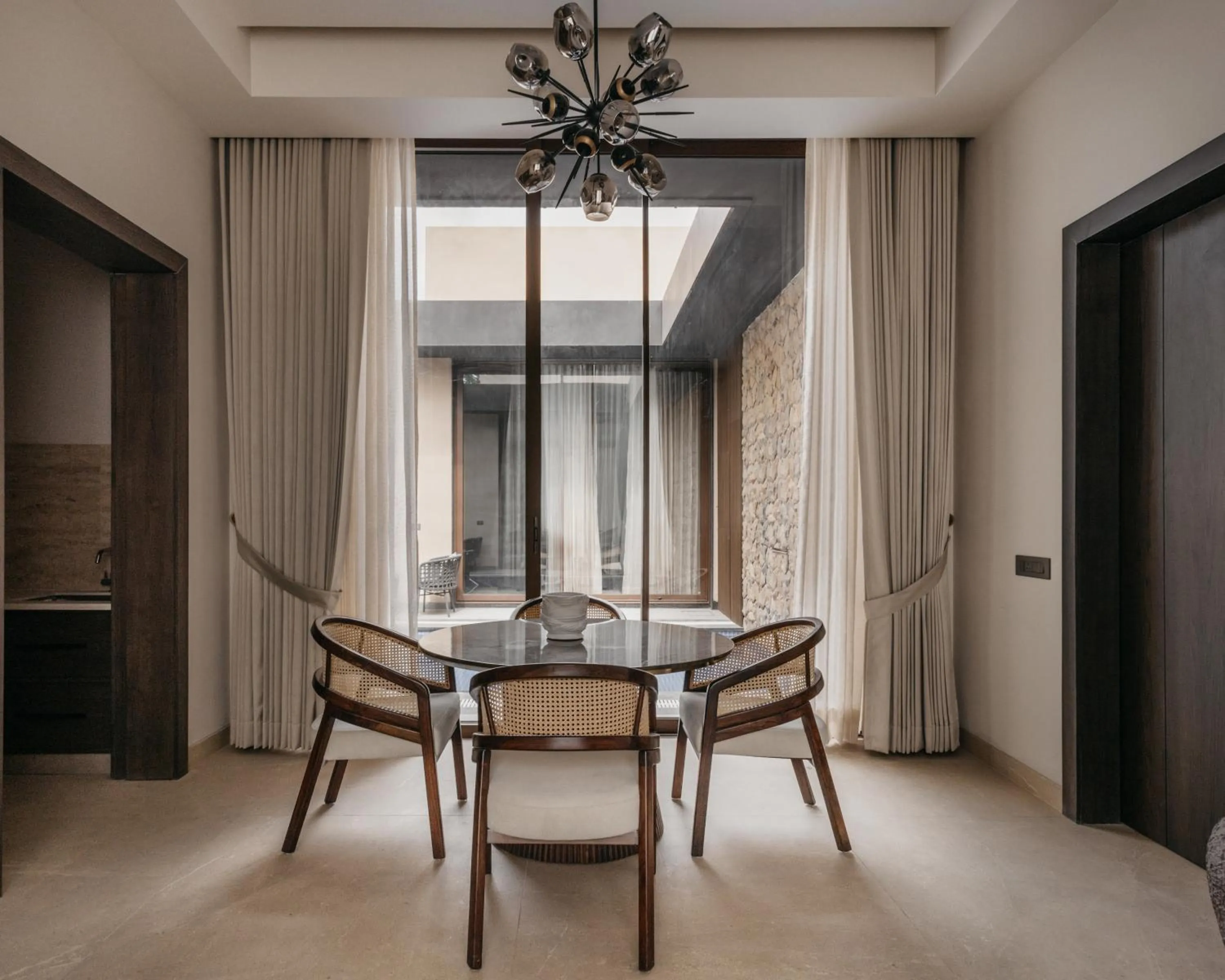 Living room in Luxury Lofts