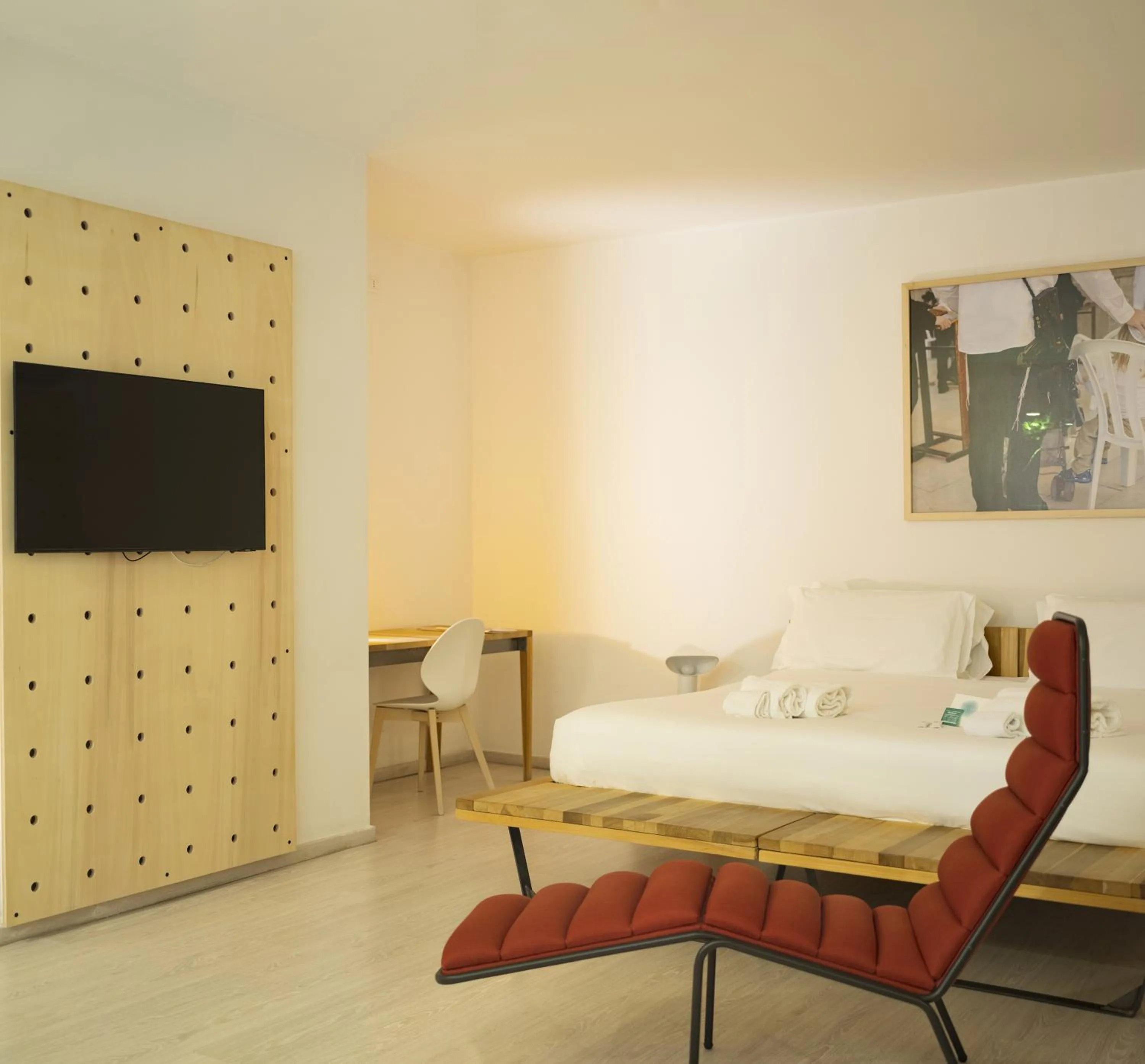 Bed in Imago Plus Hotel