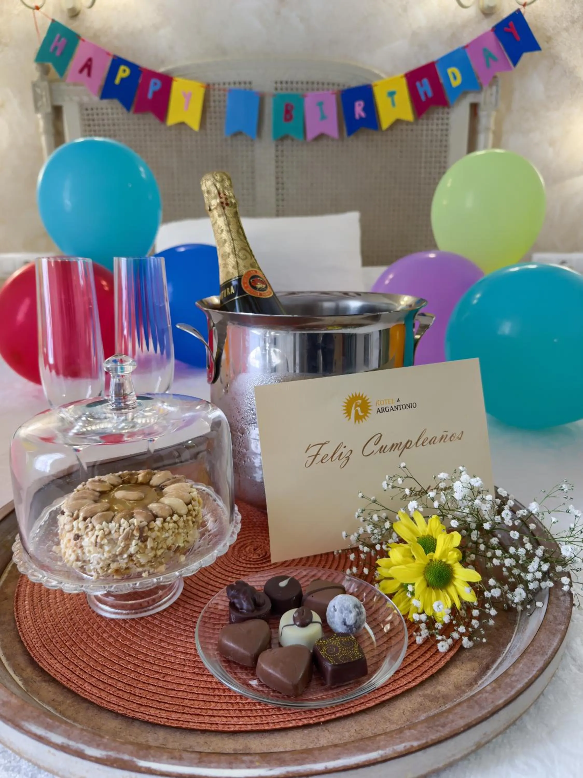 Food and drinks in Hotel Argantonio