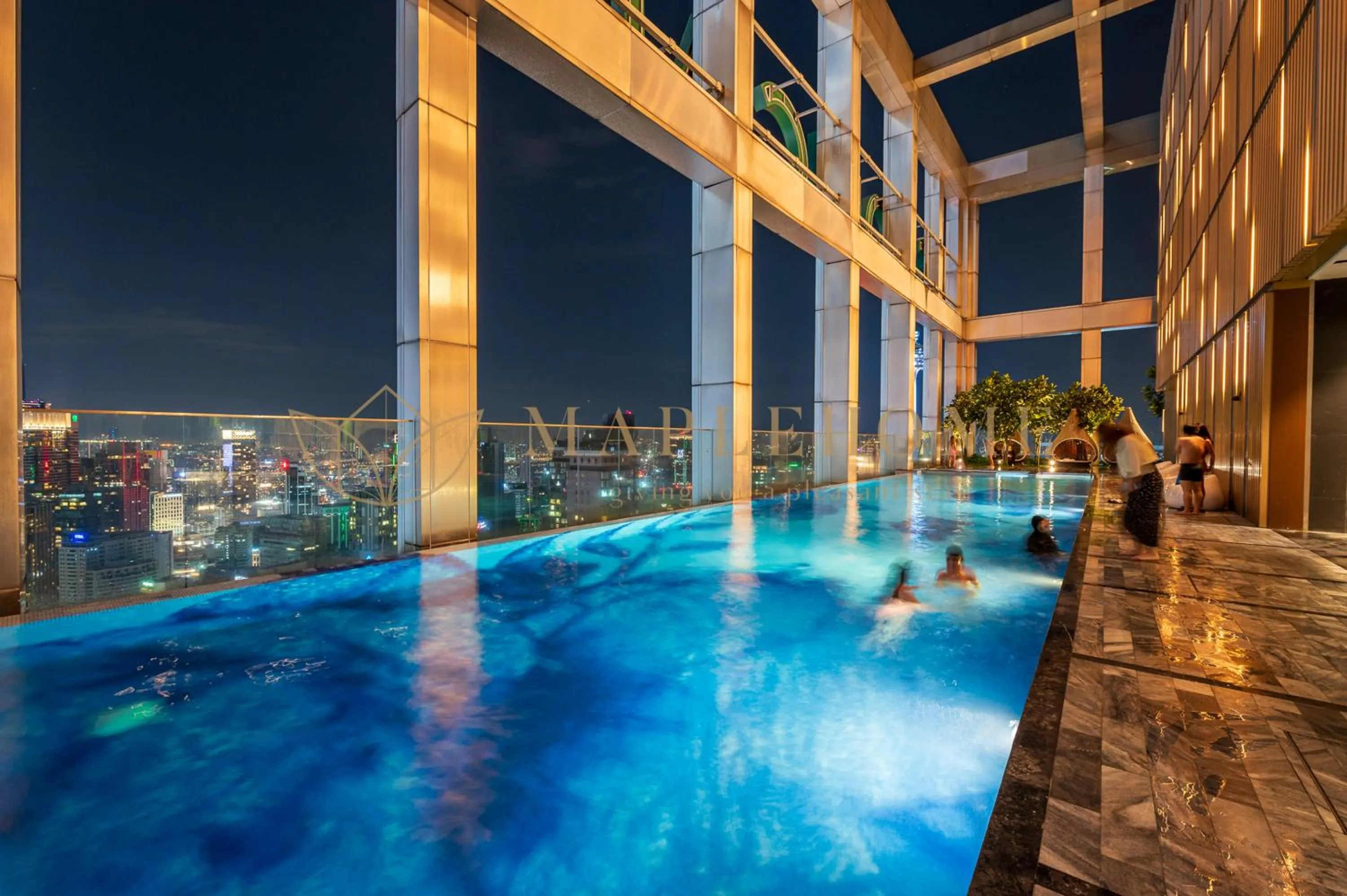 Swimming pool in Tropicana The Residences Premier Suites KLCC