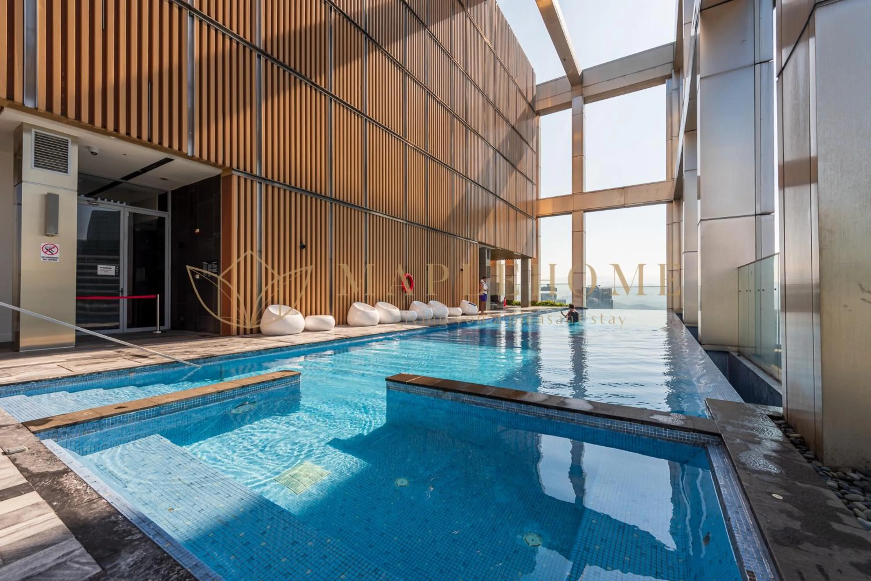 Swimming pool in Tropicana The Residences Premier Suites KLCC