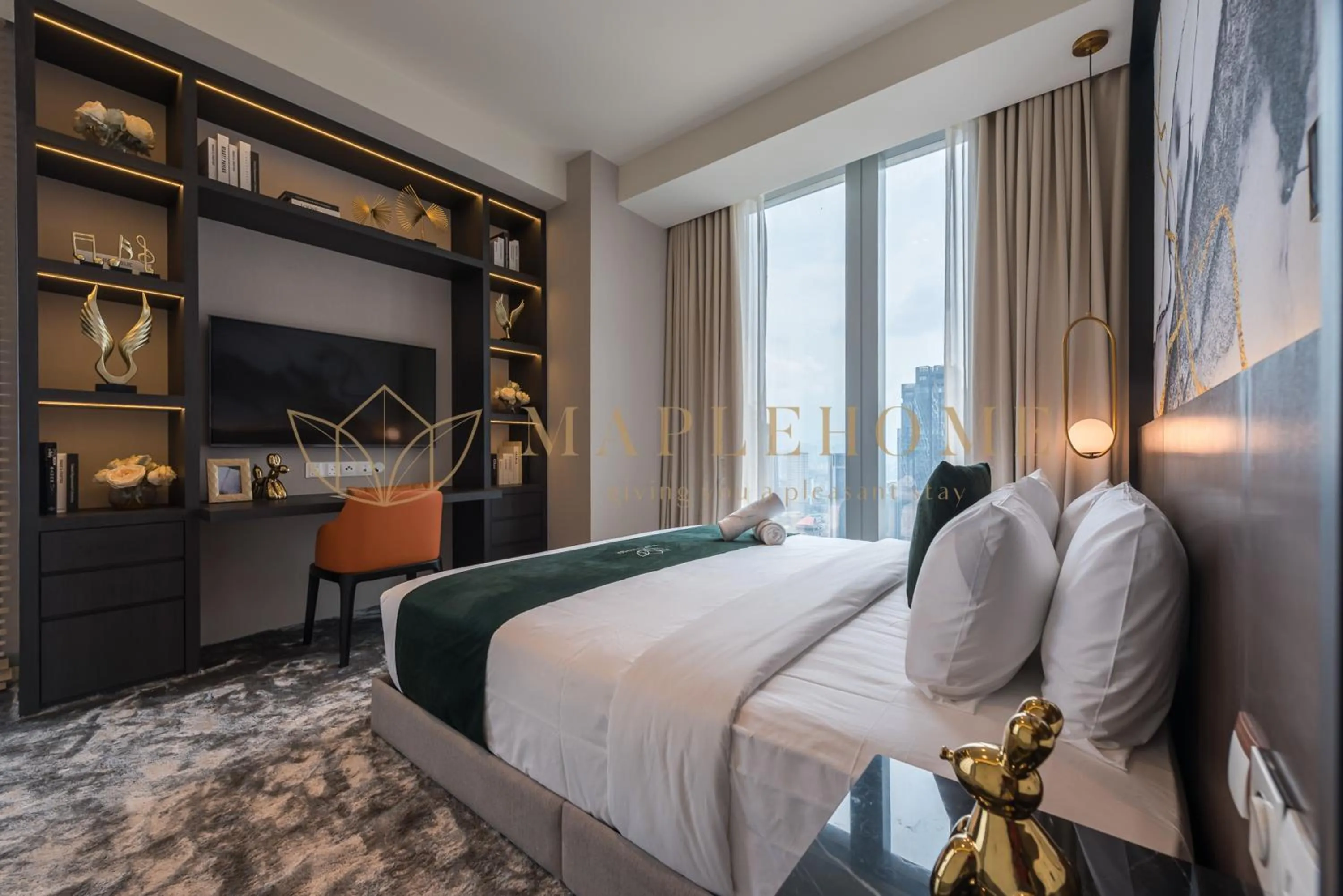 TV and multimedia in Tropicana The Residences Premier Suites KLCC