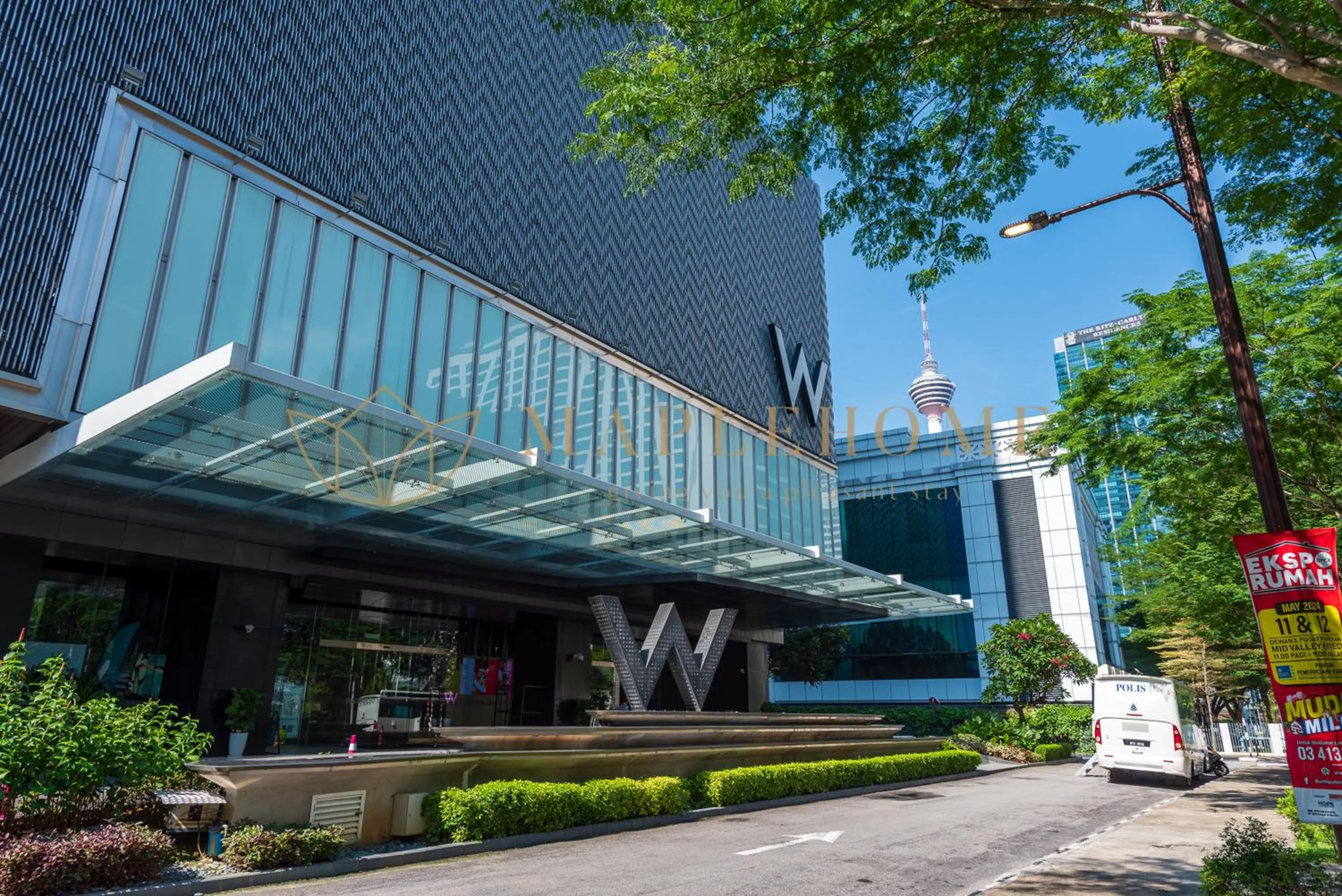 Property building in Tropicana The Residences Premier Suites KLCC