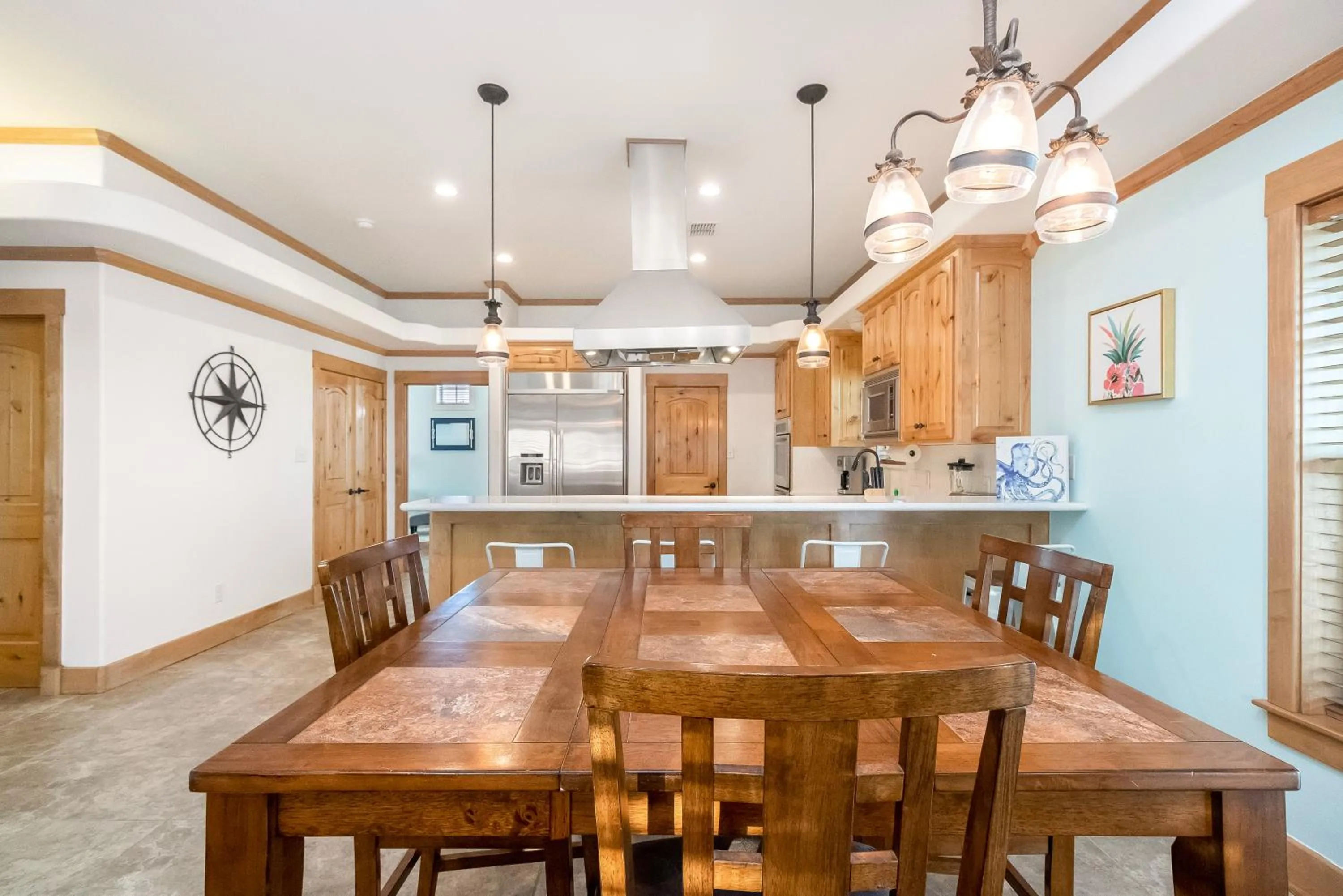Dining area in Tropic Island Resort