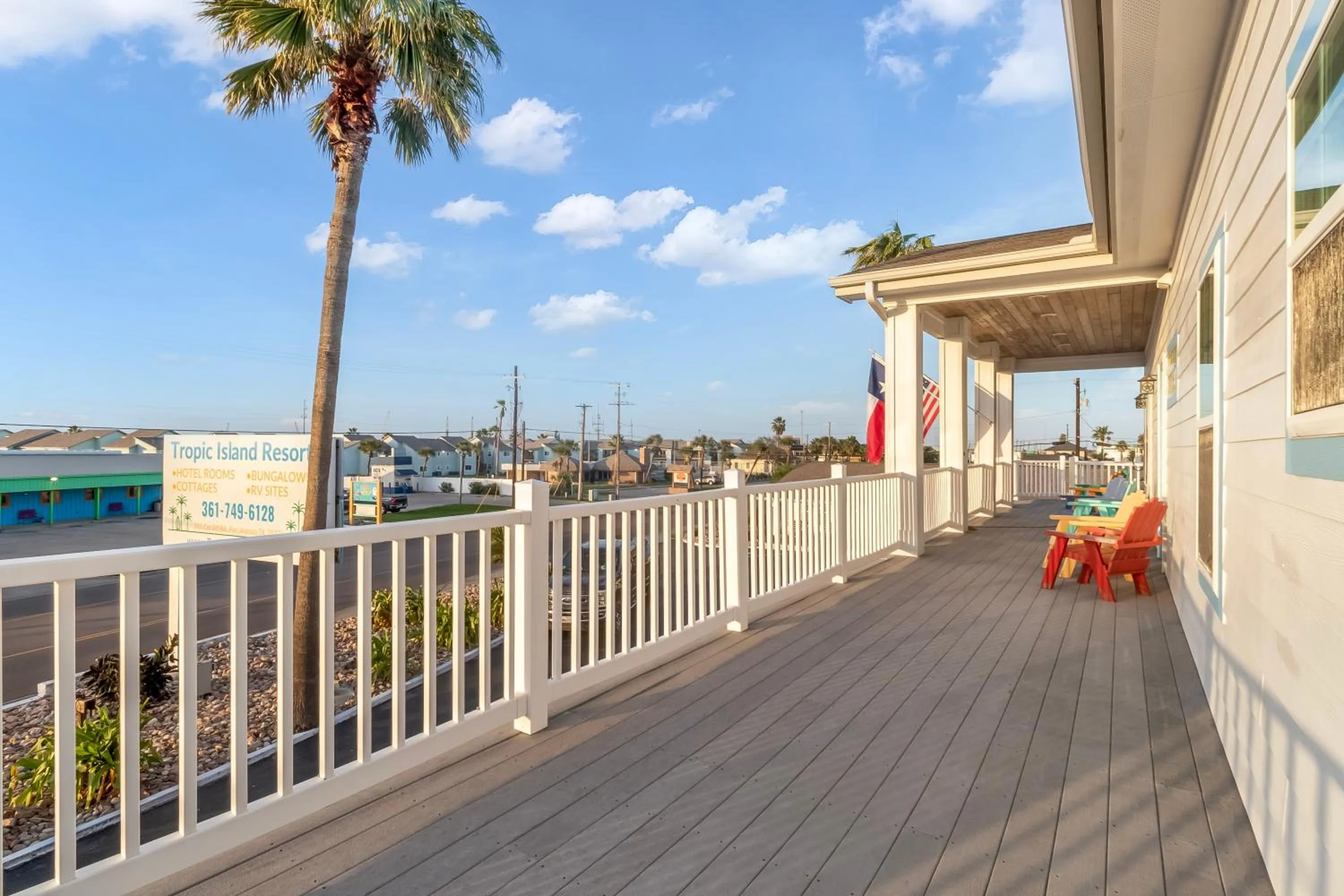 Balcony/Terrace in Tropic Island Resort
