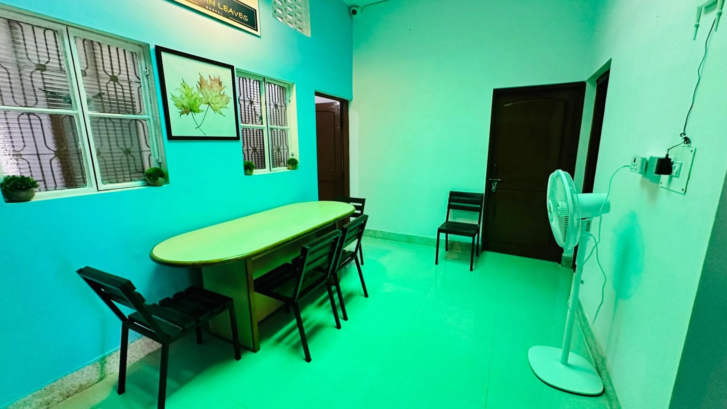 Dining area in The Spring Leaves