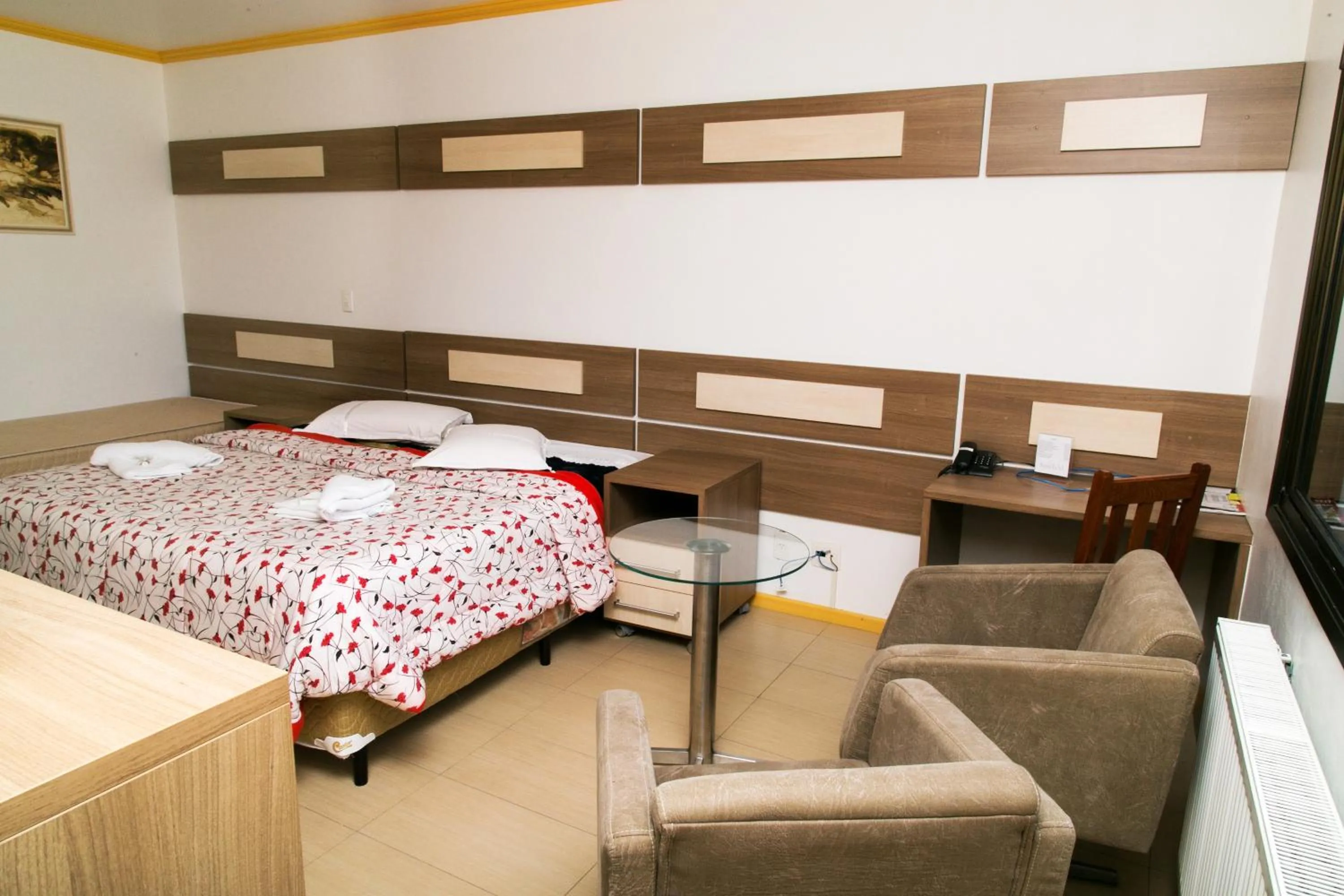 Bed in Hotel Bemtevi