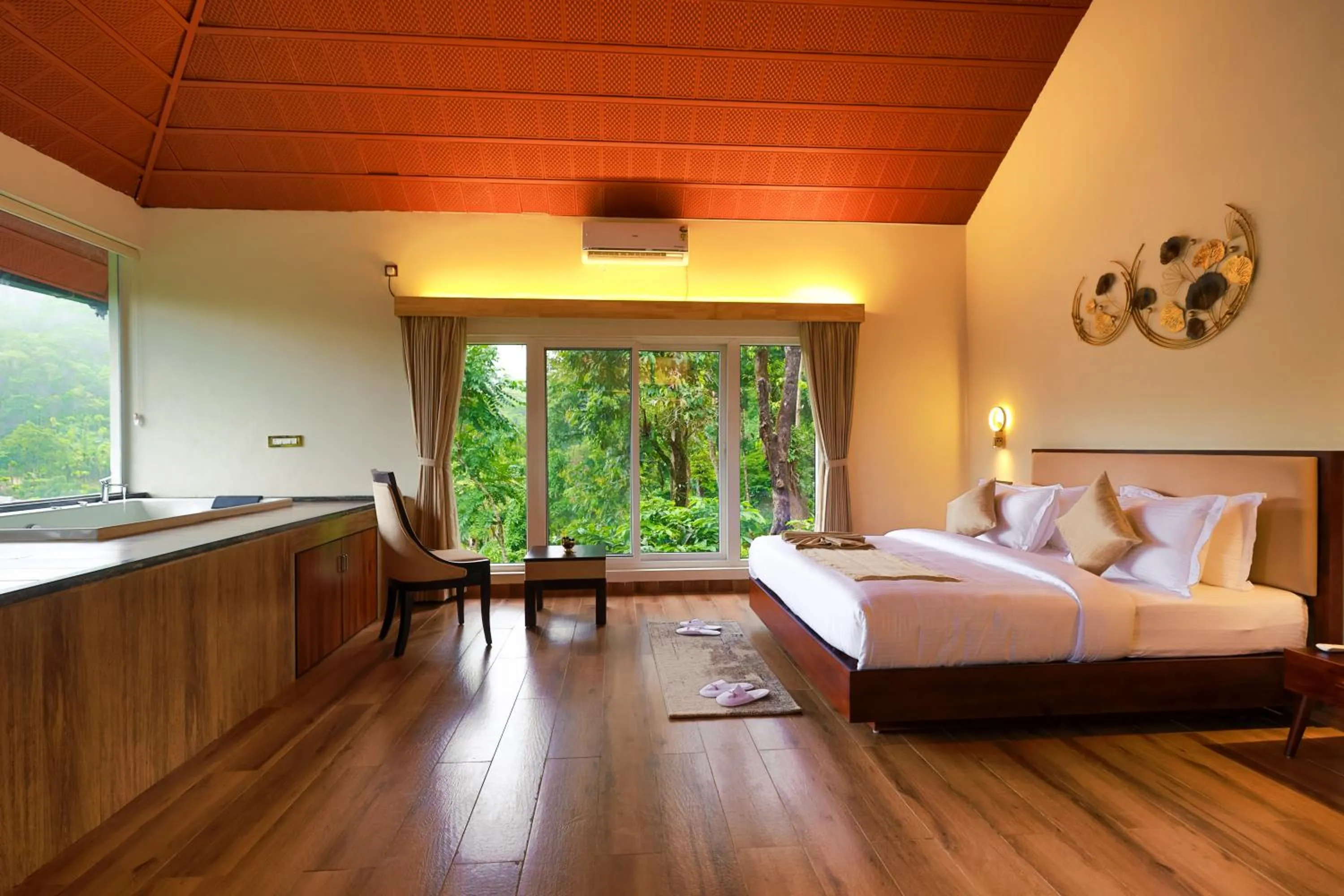 Bedroom, Bed in Silent Brook Resort - Coorg